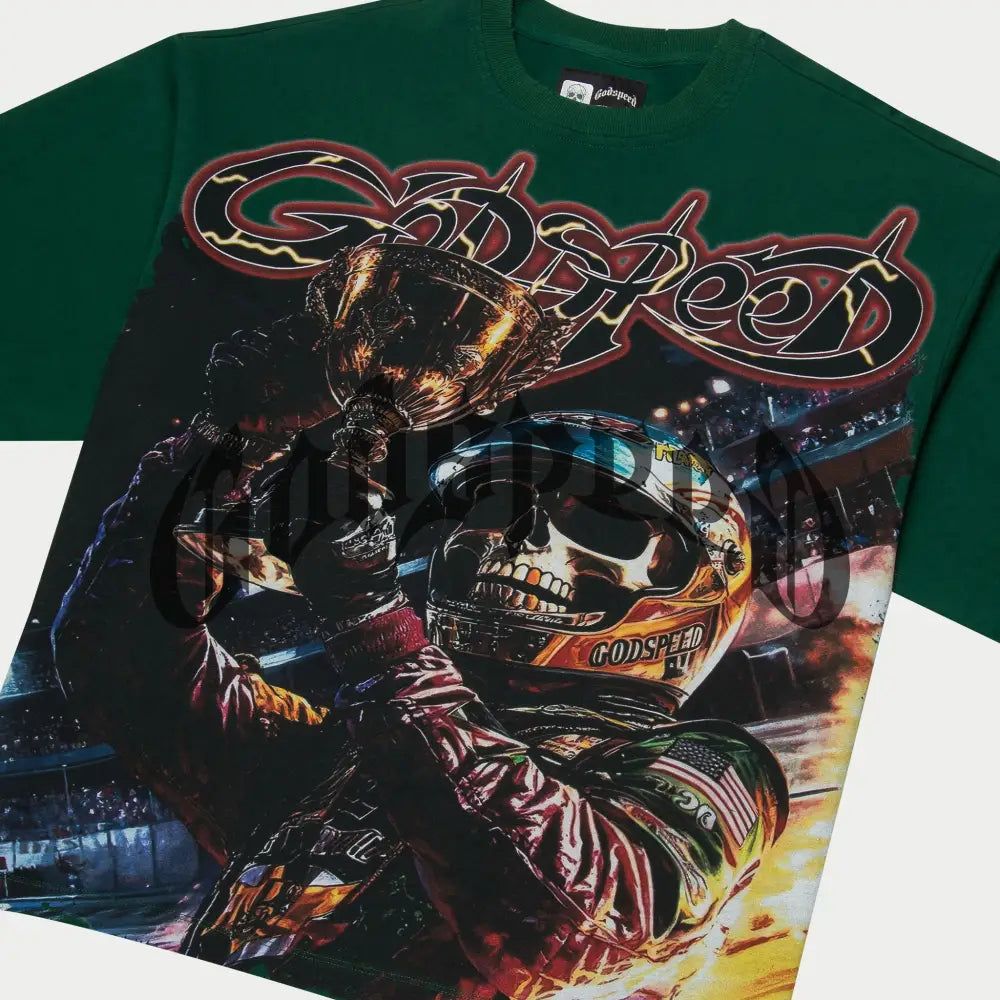 Godspeed T-Shirt - Podium Dreams - Green