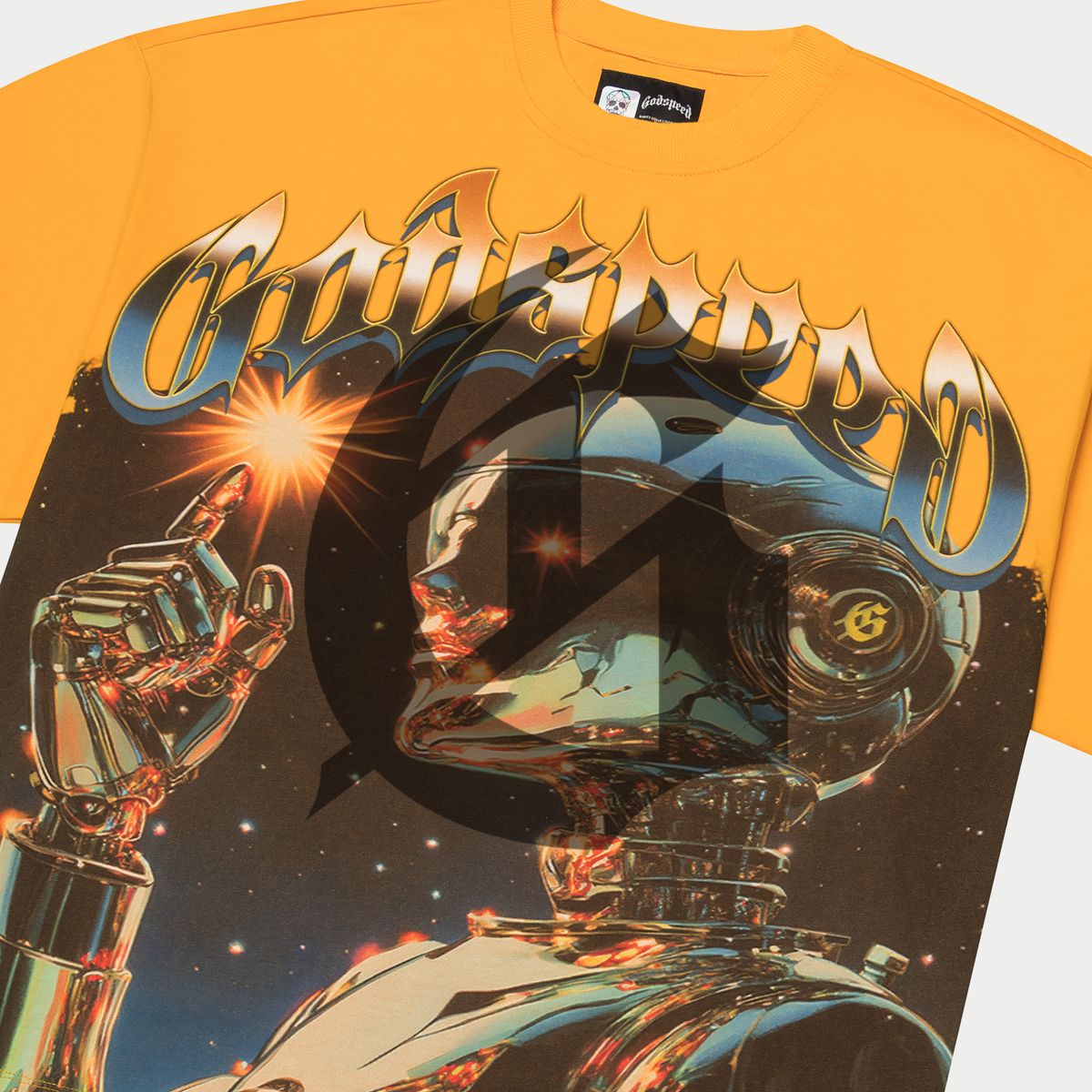 Godspeed - T-Shirt - Sputnik-Yellow
