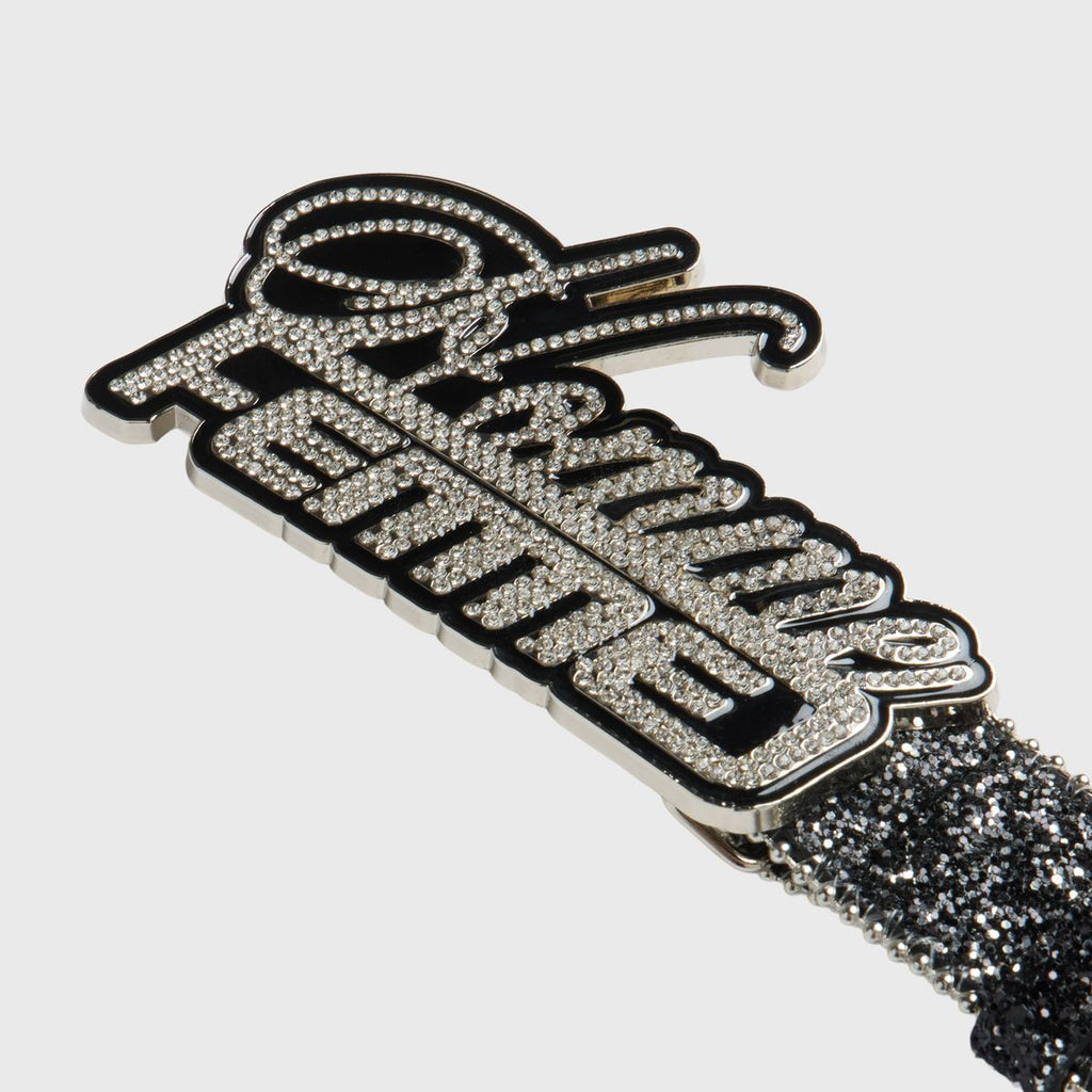 Homme+Femme Belt - Signature Encrusted - Black - HFSS2025300