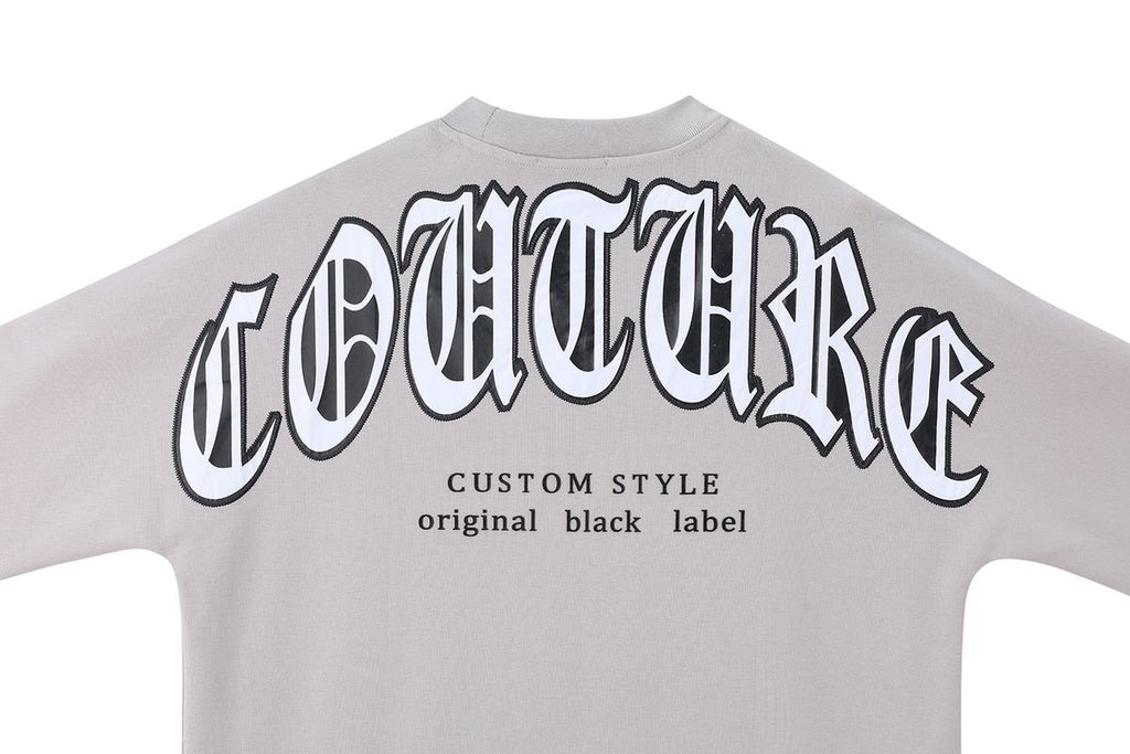 Black Label T-Shirt - Couture - Grey - 999-10-G