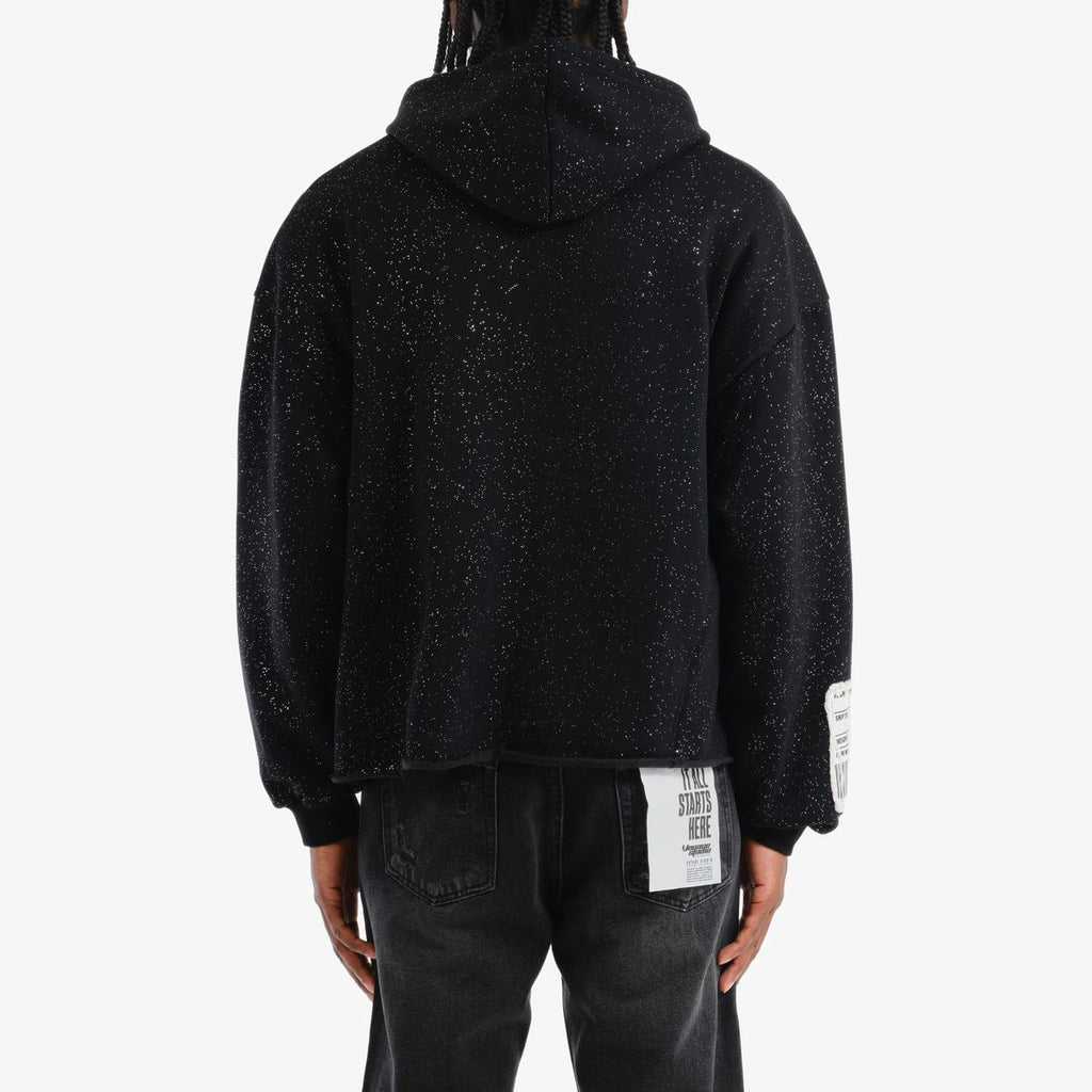 Copper Rivet Hoodie - God Bless The Real - Black - 53J13-BK-YYE6