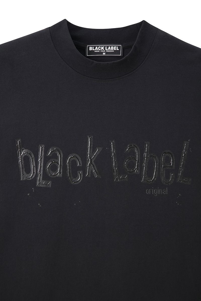 Black Label T-Shirt - Original - Black - BL-2029-B
