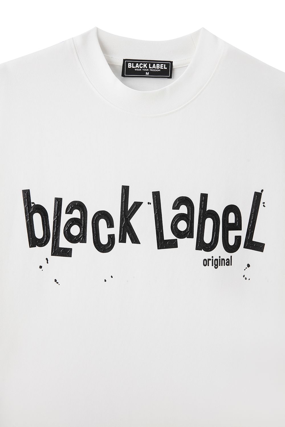 Black Label T-Shirt - Original - White - BL-2029-W