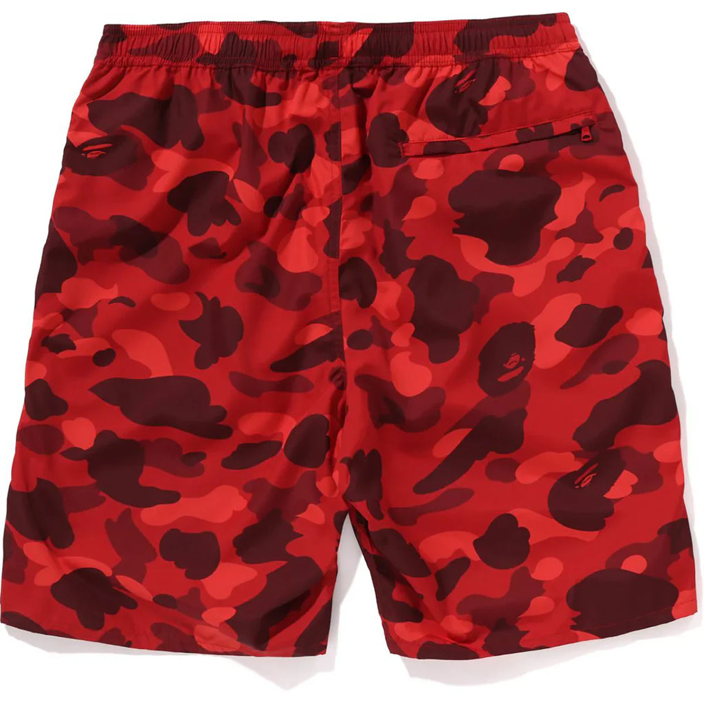 A Bathing Ape Shorts - Head On Point - Red Camo - 1K30-153-006