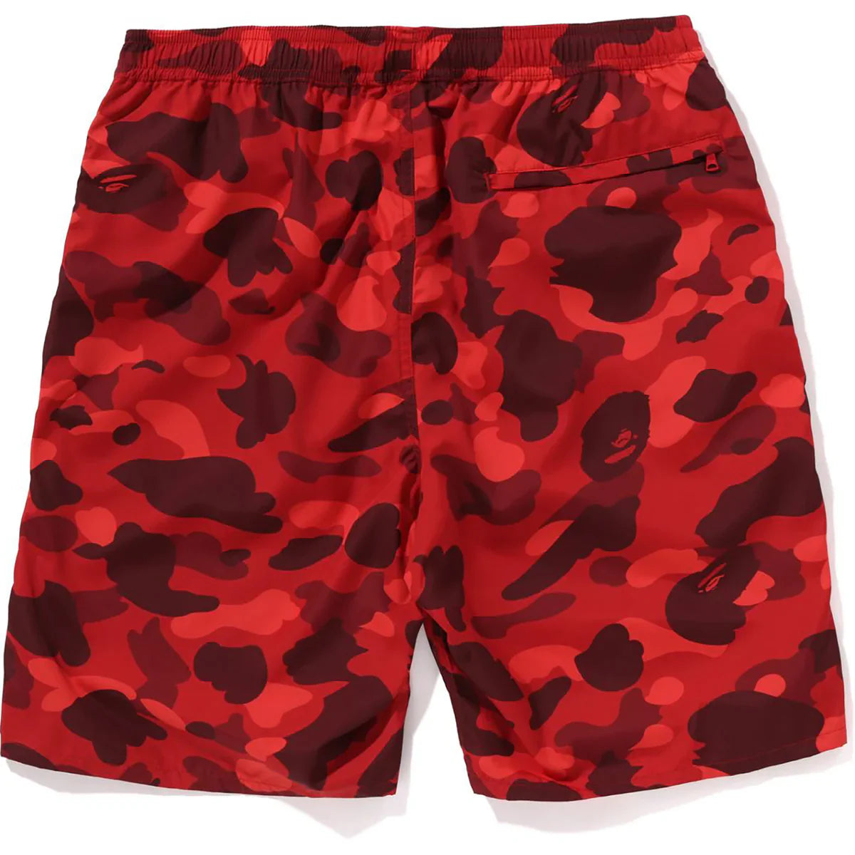 A Bathing Ape Shorts - Head On Point - Red Camo - 1K30-153-006
