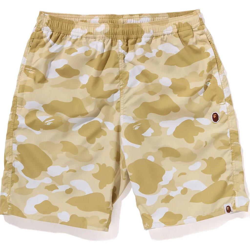 A Bathing Ape Shorts - Head On Point - Yellow Camo - 1K30-153-006