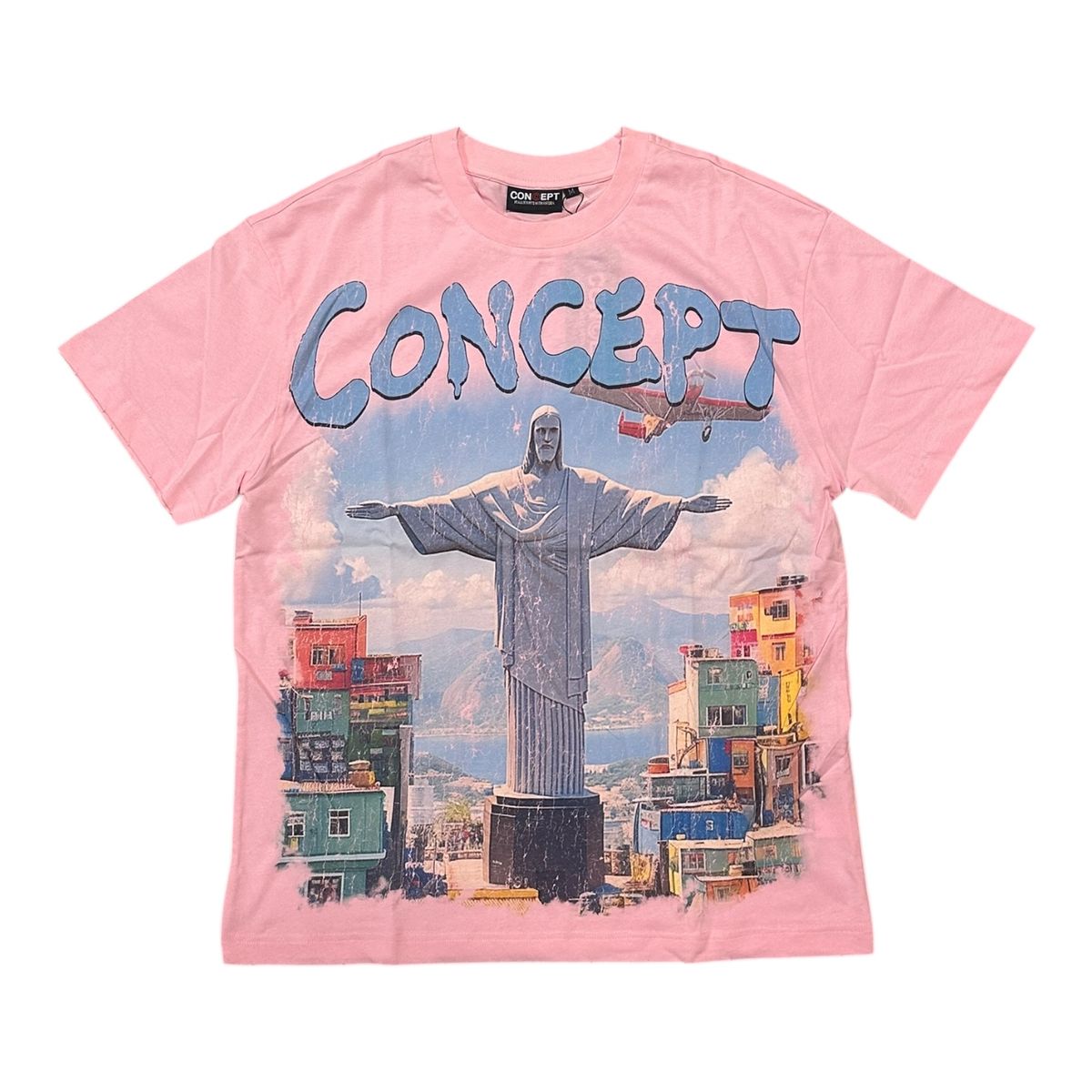 Concept T-Shirt - Favela - Pink - CTEE_50