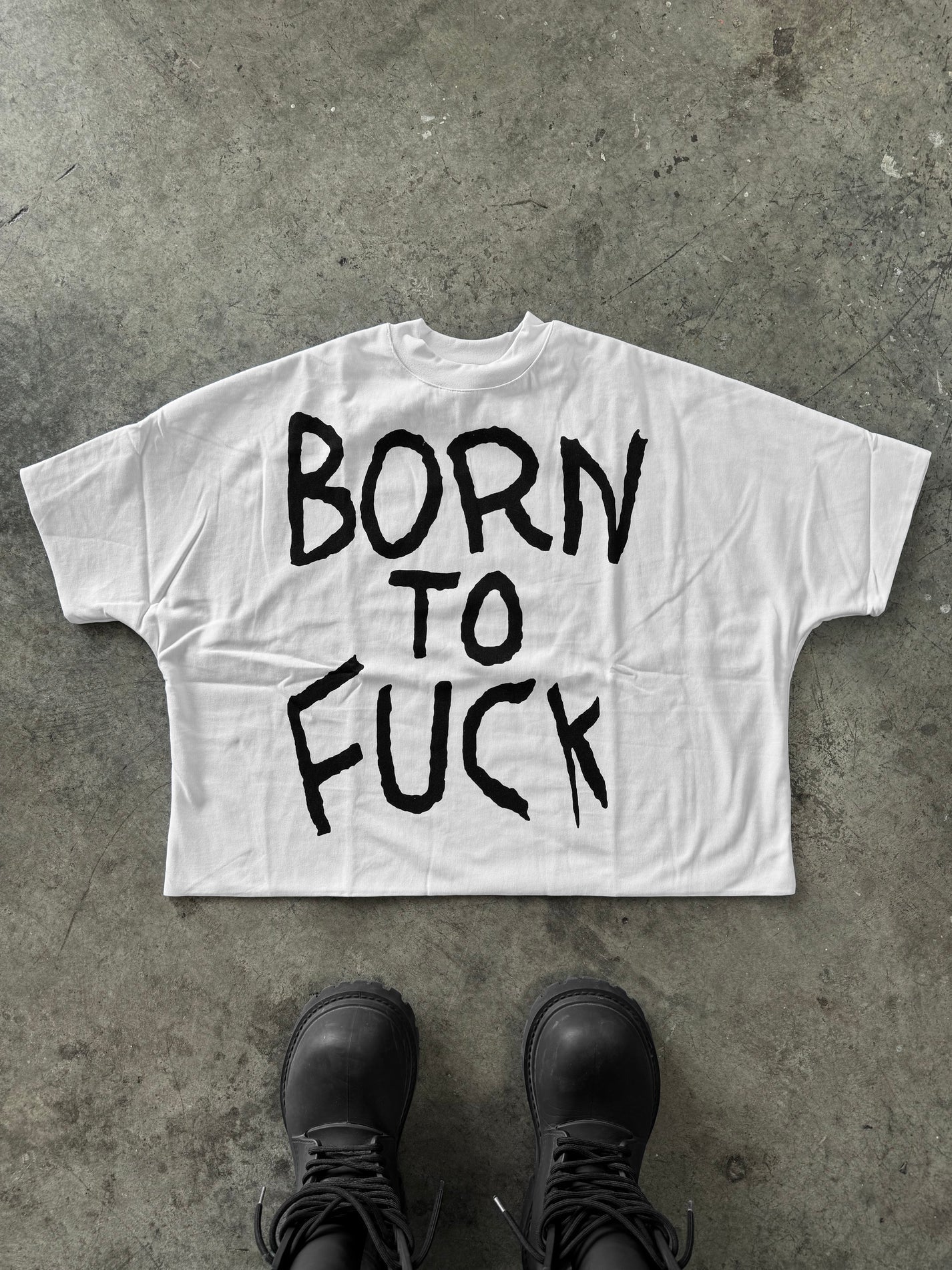 Billionaire Studios T-Shirt - Born 2 - White