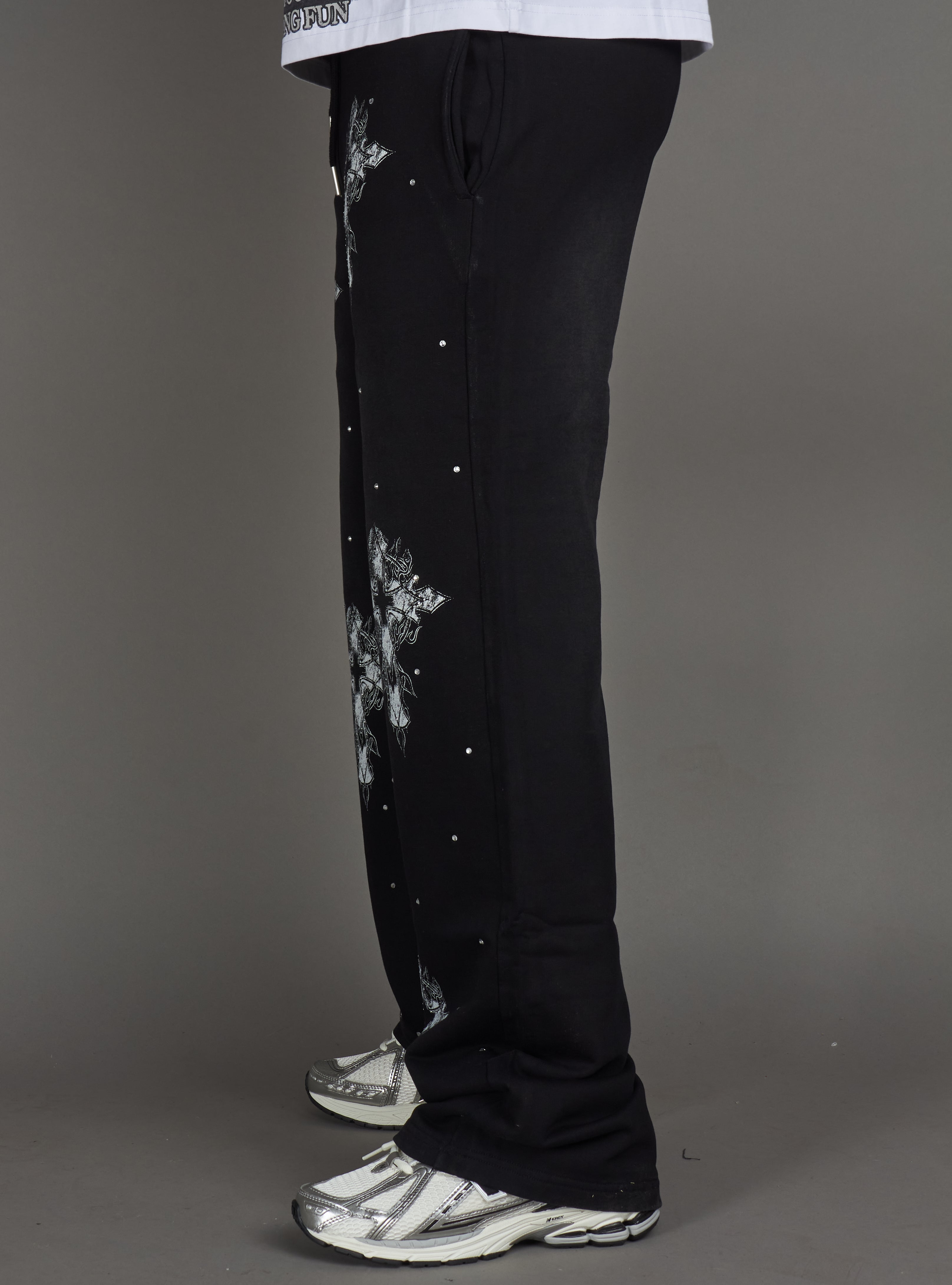 NME Sweatpants - Nazra - Black - 711