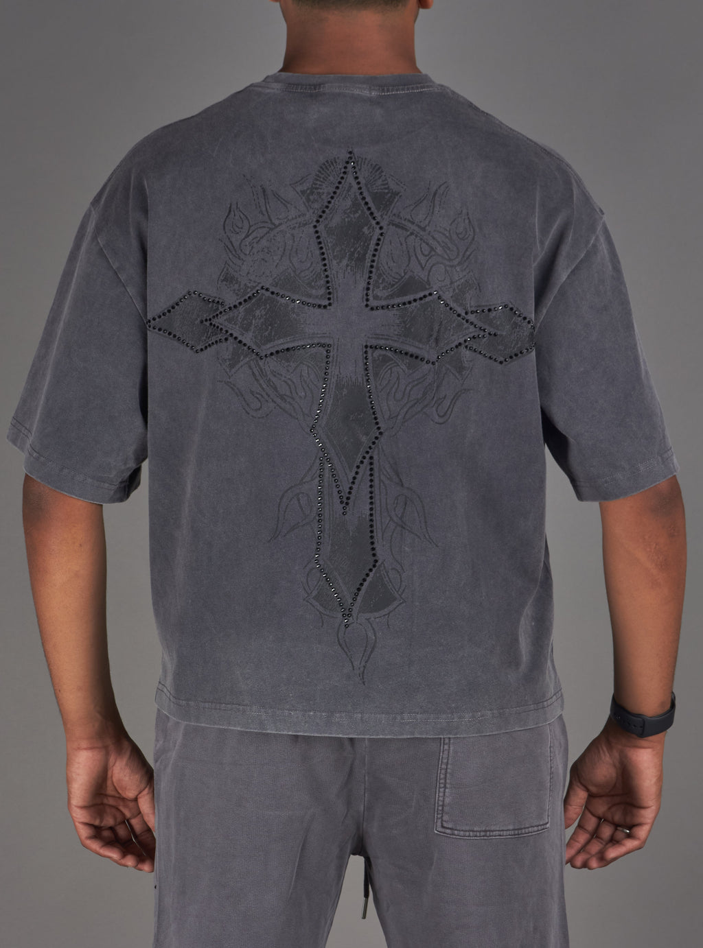 NME T-Shirt - Cole - Grey - 436