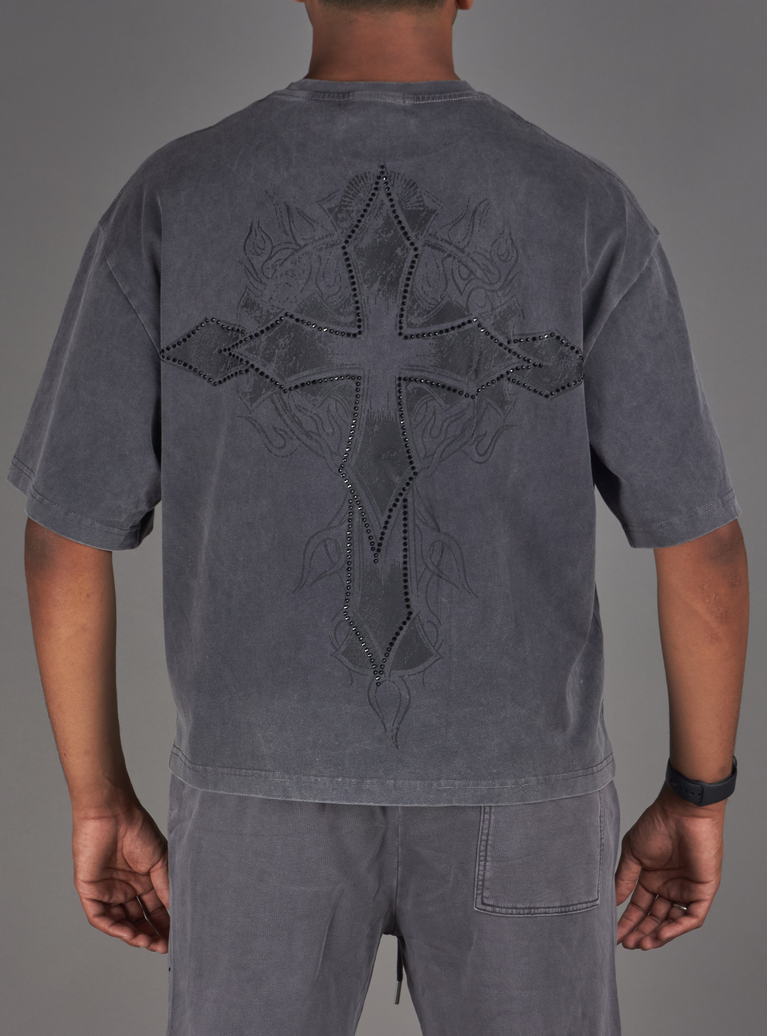 NME T-Shirt - Cole - Grey - 436