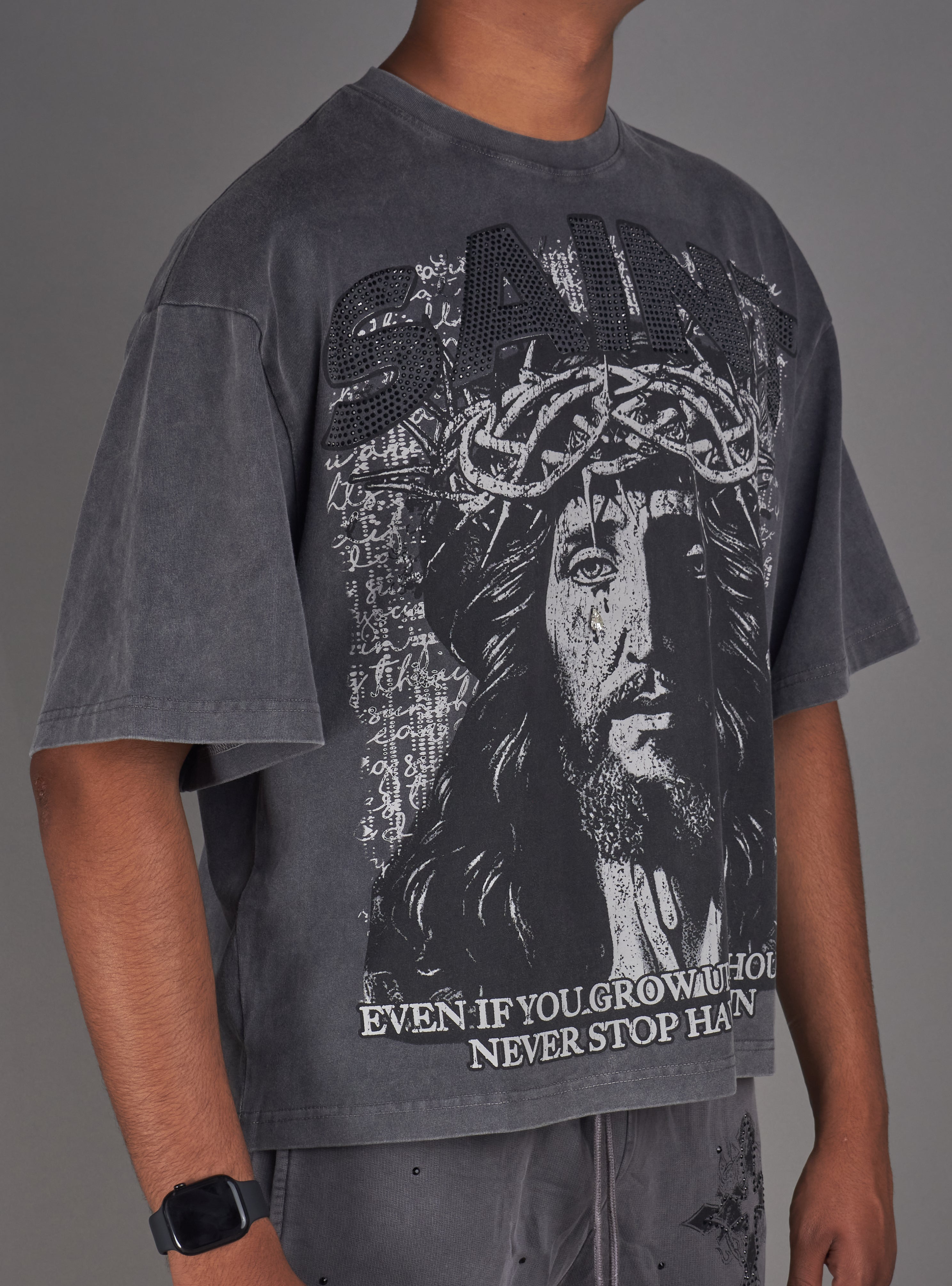 NME T-Shirt - Cole - Grey - 436