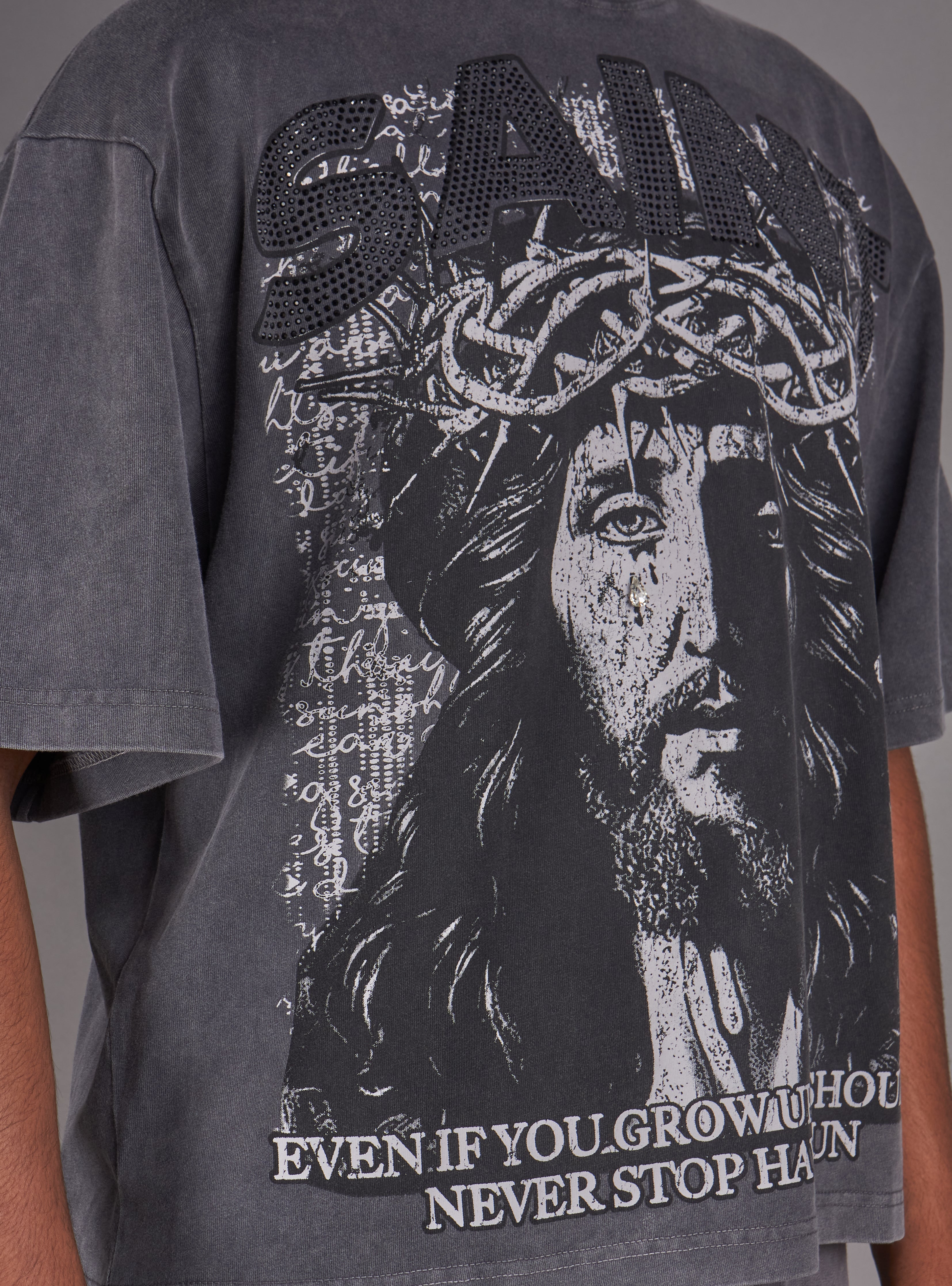 NME T-Shirt - Cole - Grey - 436