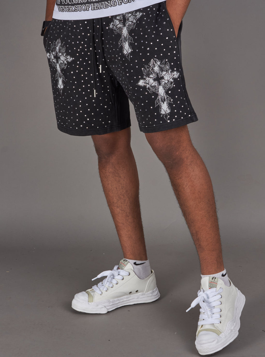 Nme Shorts - Arvin - Black Wash  - 866