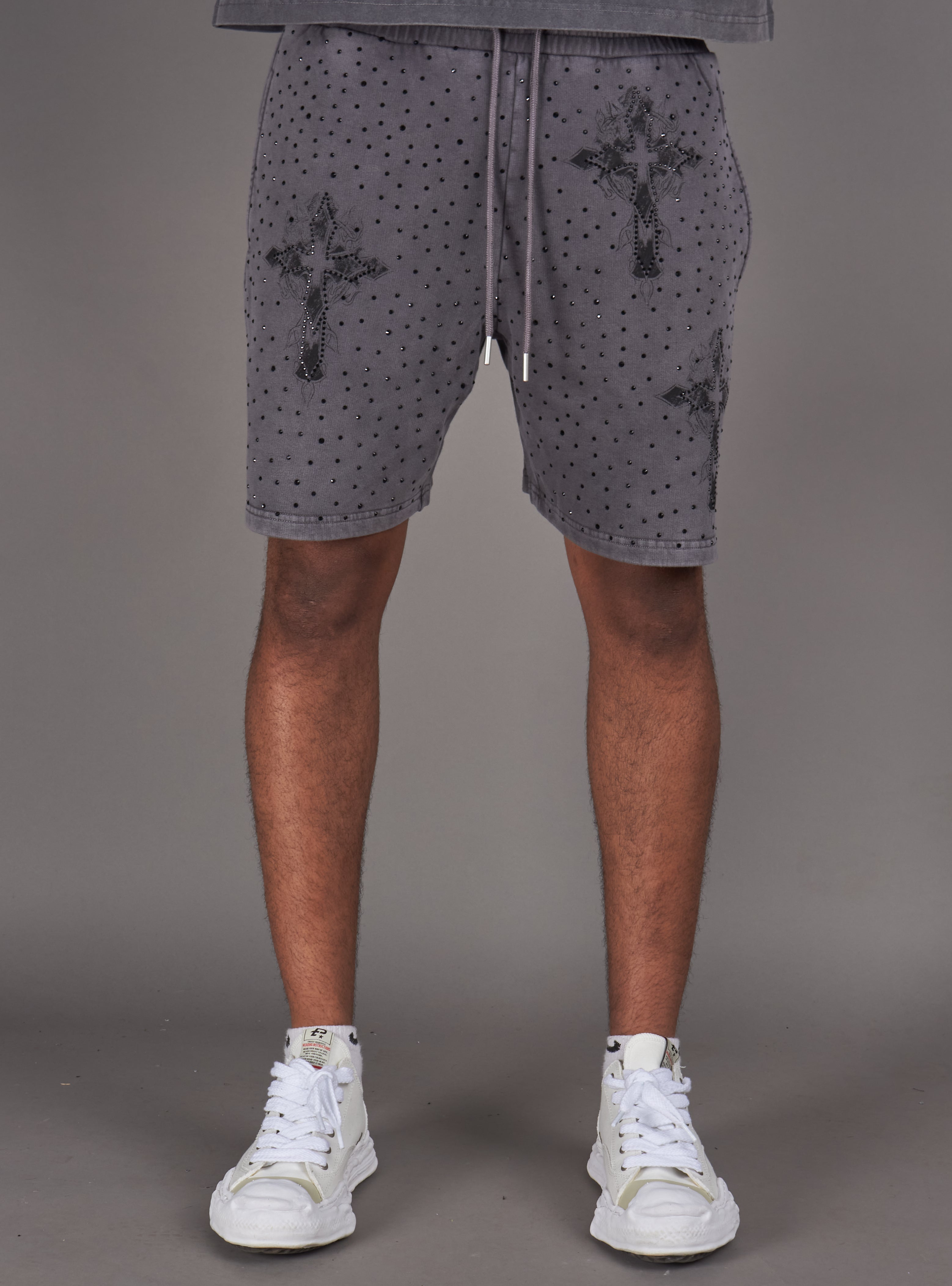 Nme Shorts - Arvin - Grey Wash  - 870