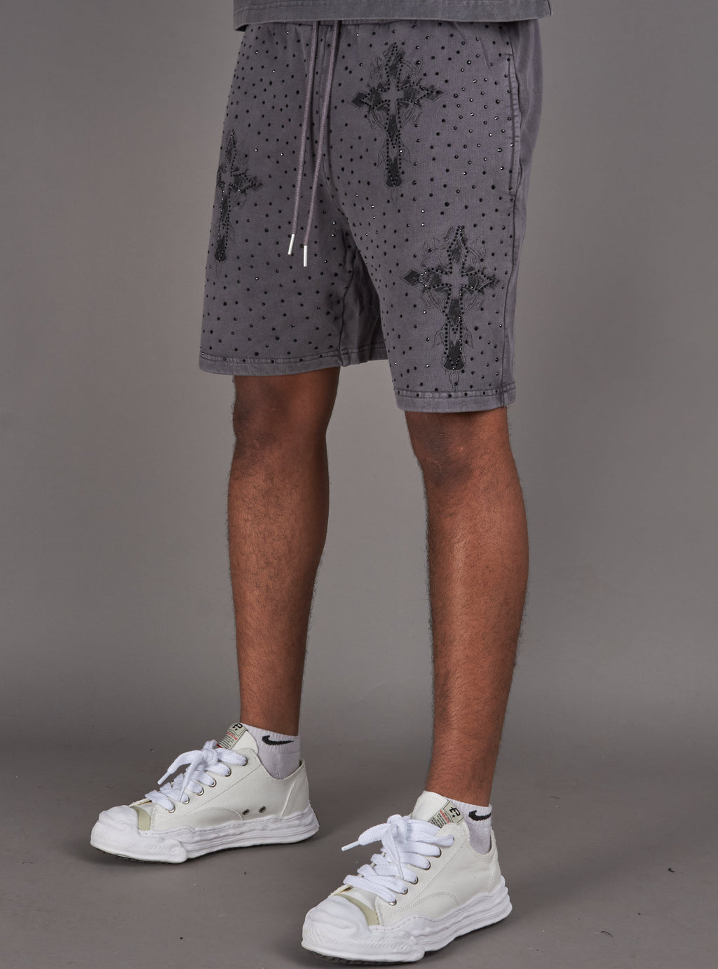 Nme Shorts - Arvin - Grey Wash  - 870