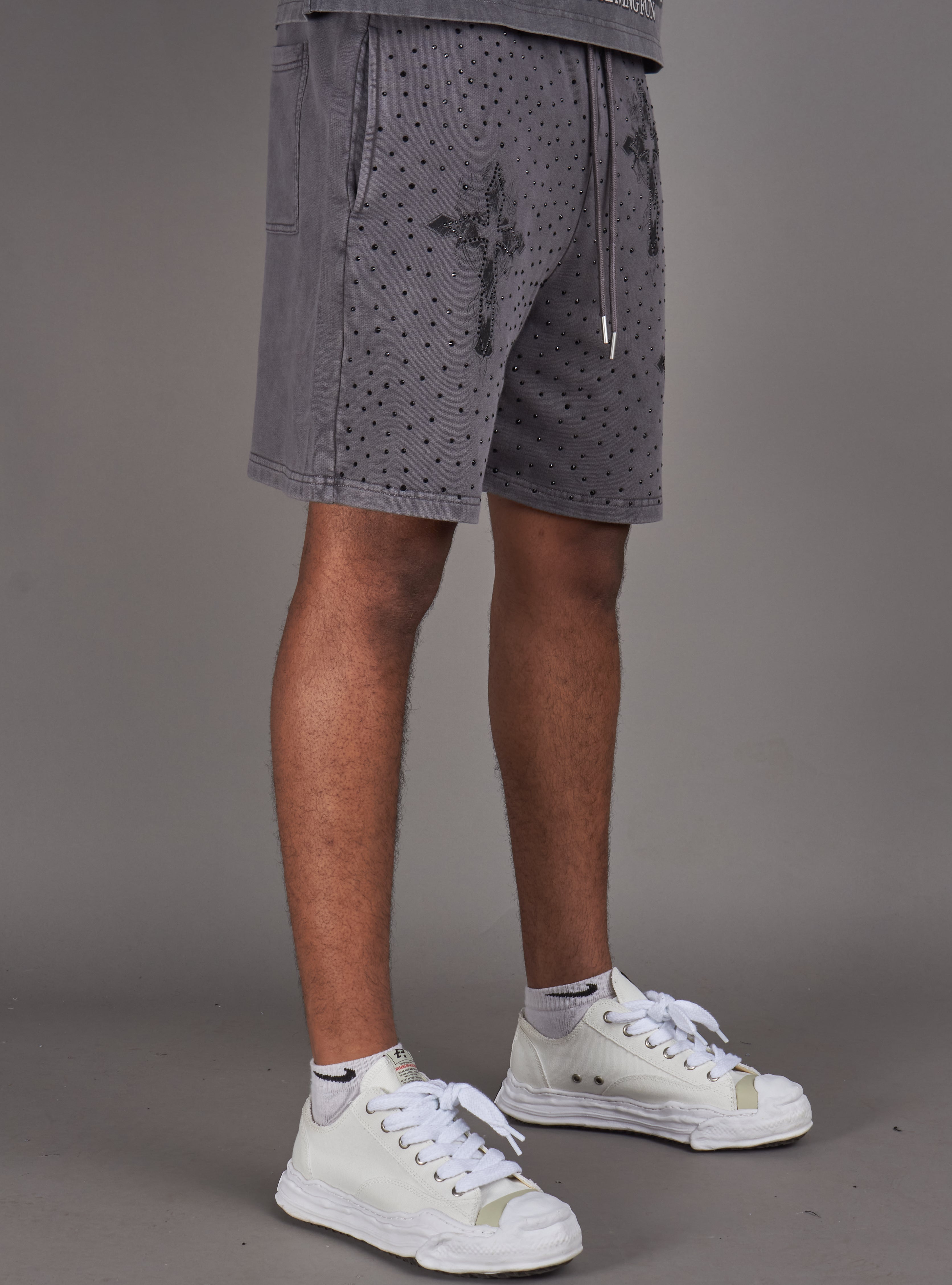 Nme Shorts - Arvin - Grey Wash  - 870