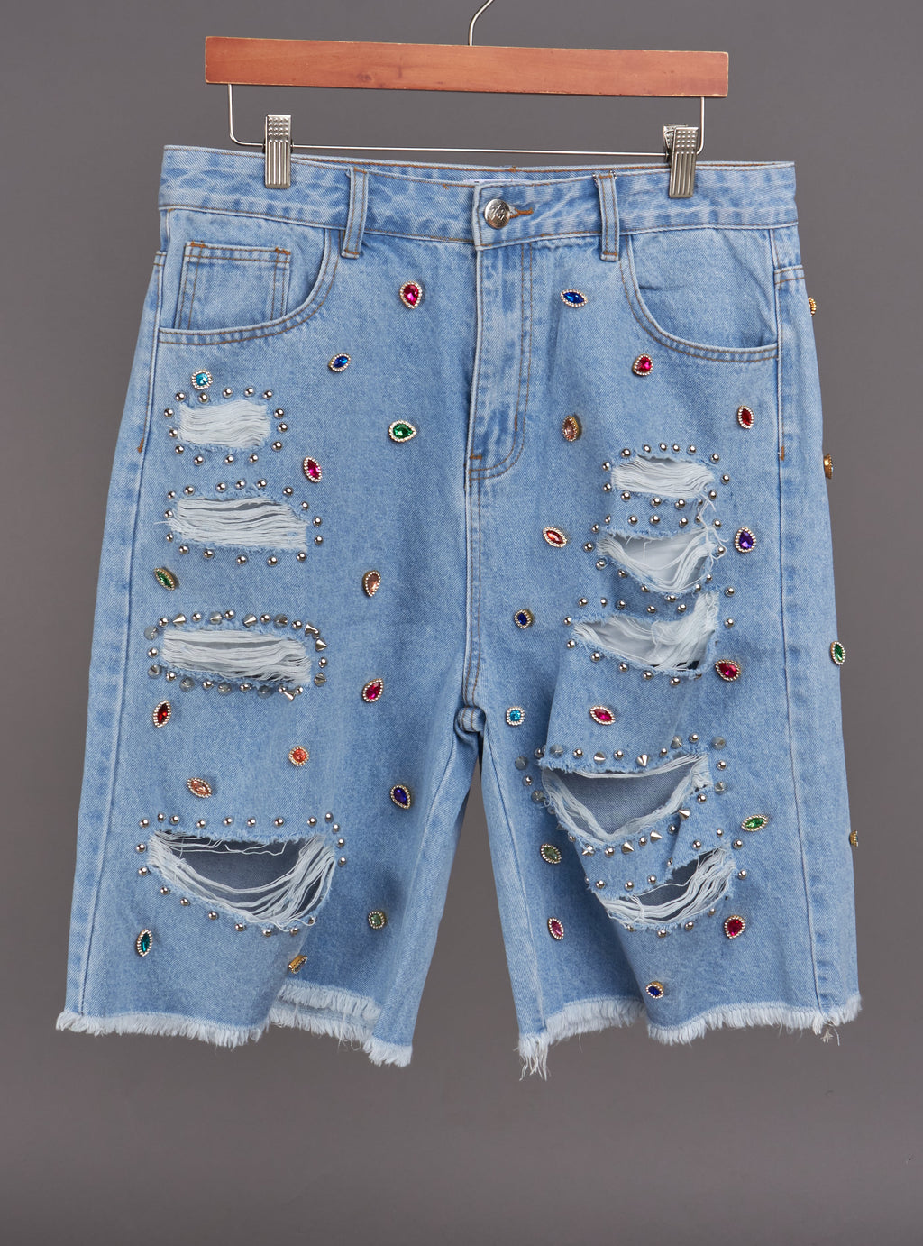 NME Shorts - Larry - Light Blue - 003