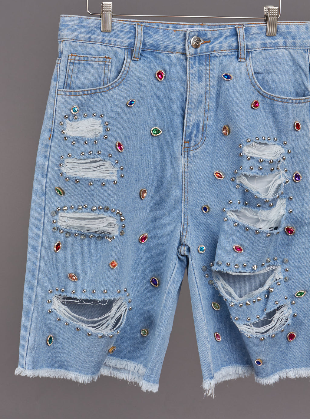 NME Shorts - Larry - Light Blue - 003