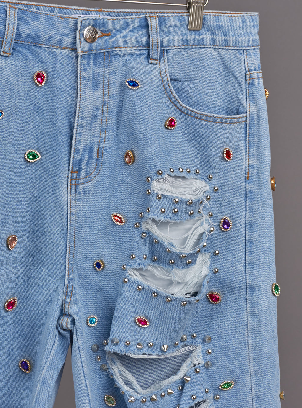 NME Shorts - Larry - Light Blue - 003