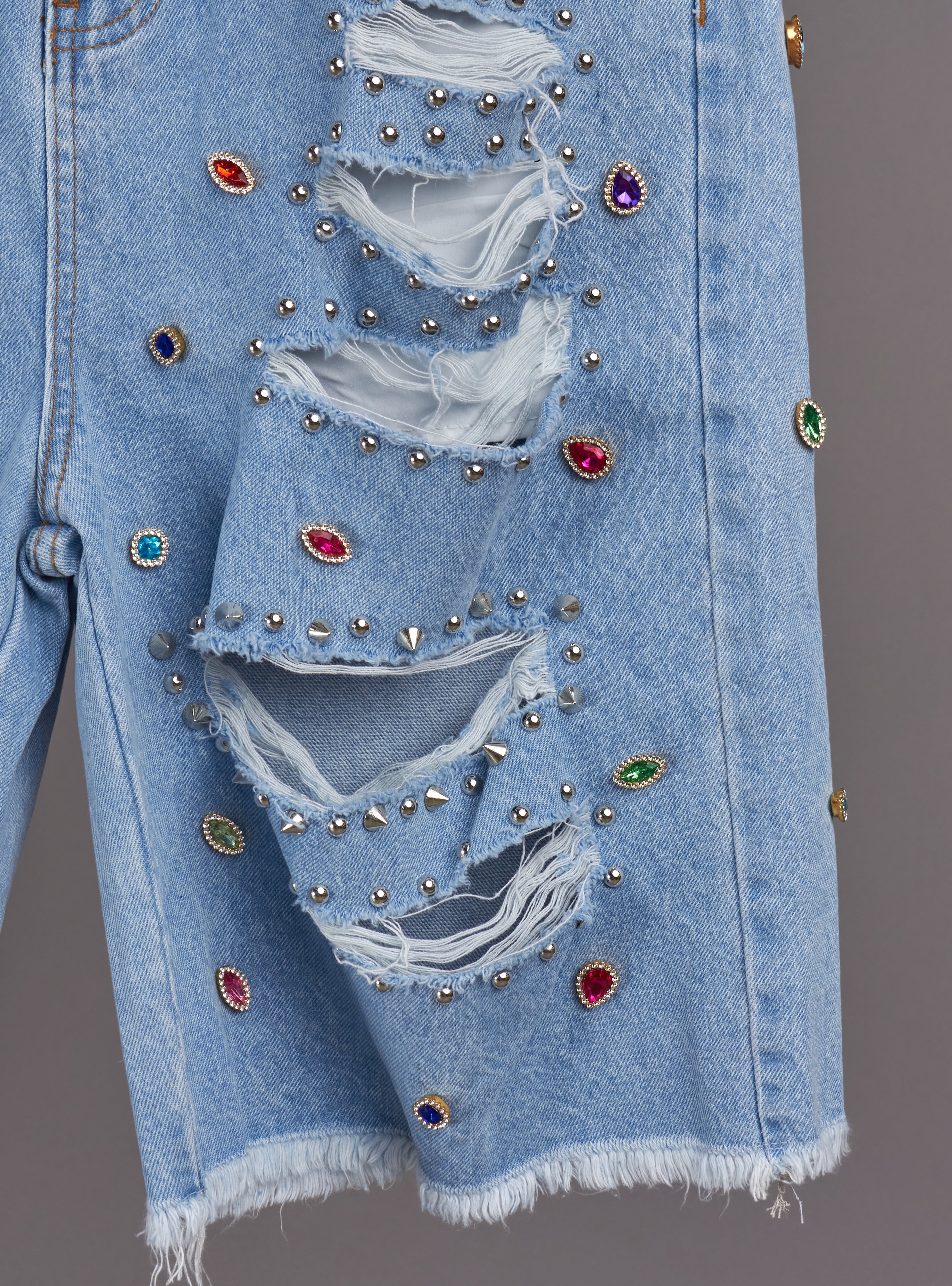 NME Shorts - Larry - Light Blue - 003