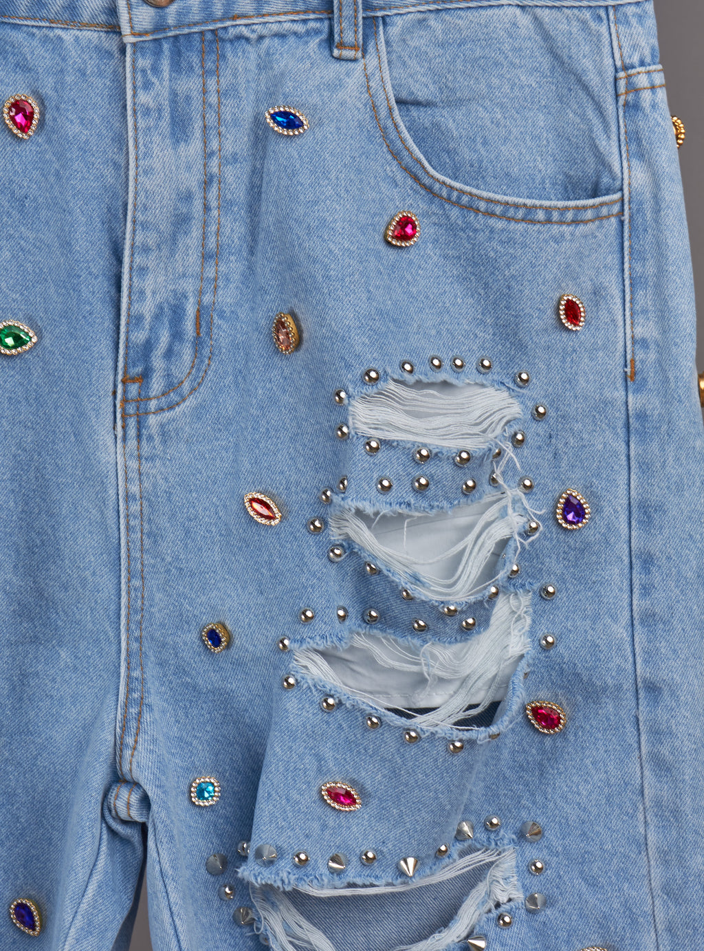 NME Shorts - Larry - Light Blue - 003