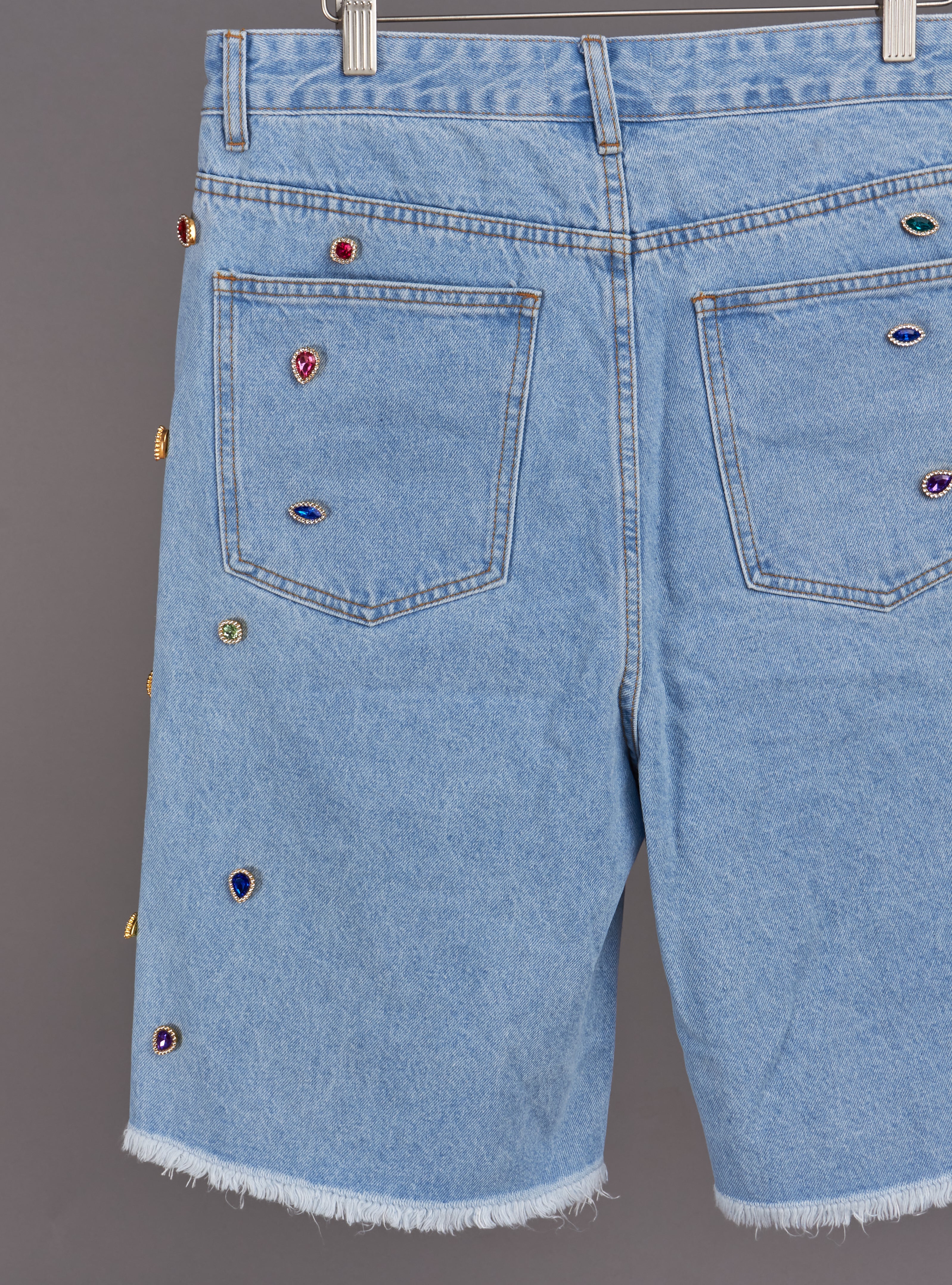 NME Shorts - Larry - Light Blue - 003