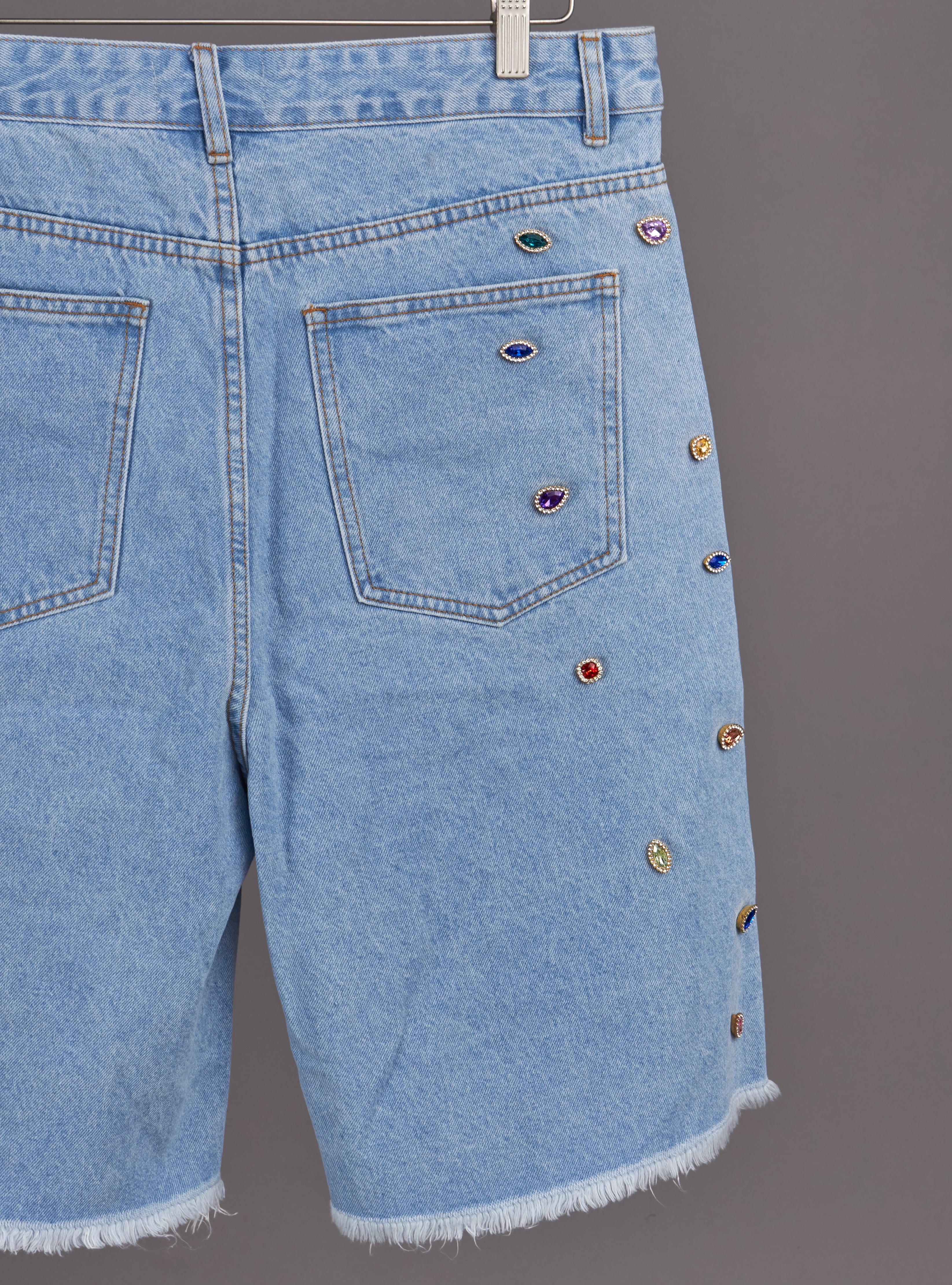 NME Shorts - Larry - Light Blue - 003