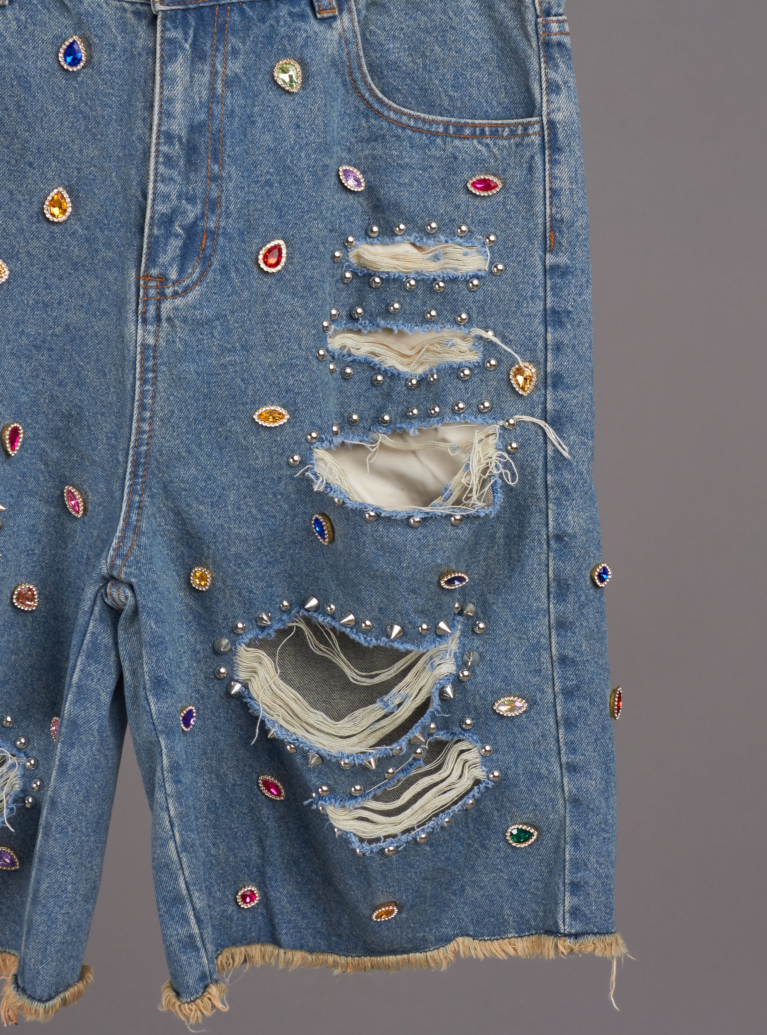 NME Shorts - Larry - Vintage Blue - 004