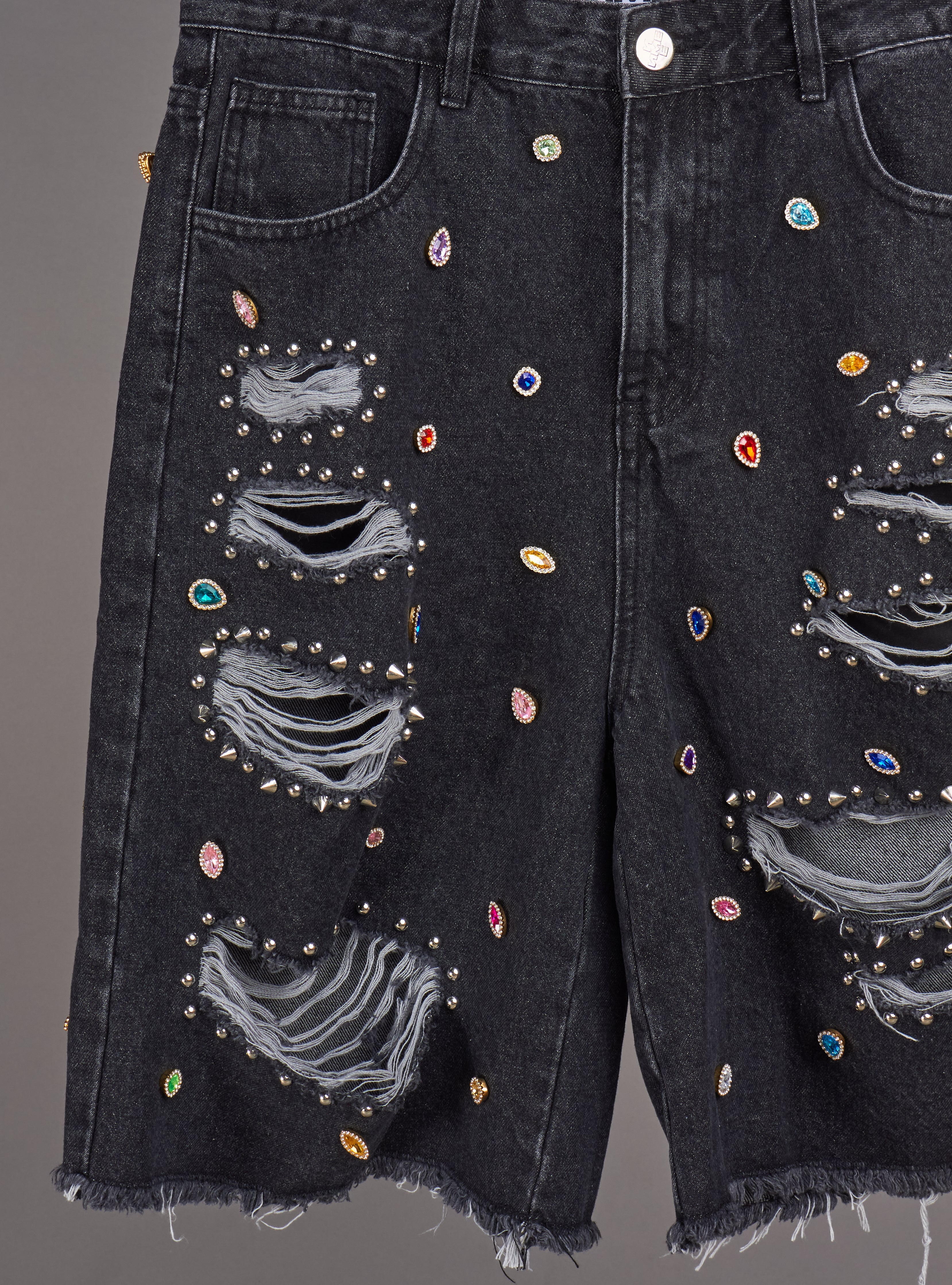 NME Shorts - Larry - Dark Grey - 002