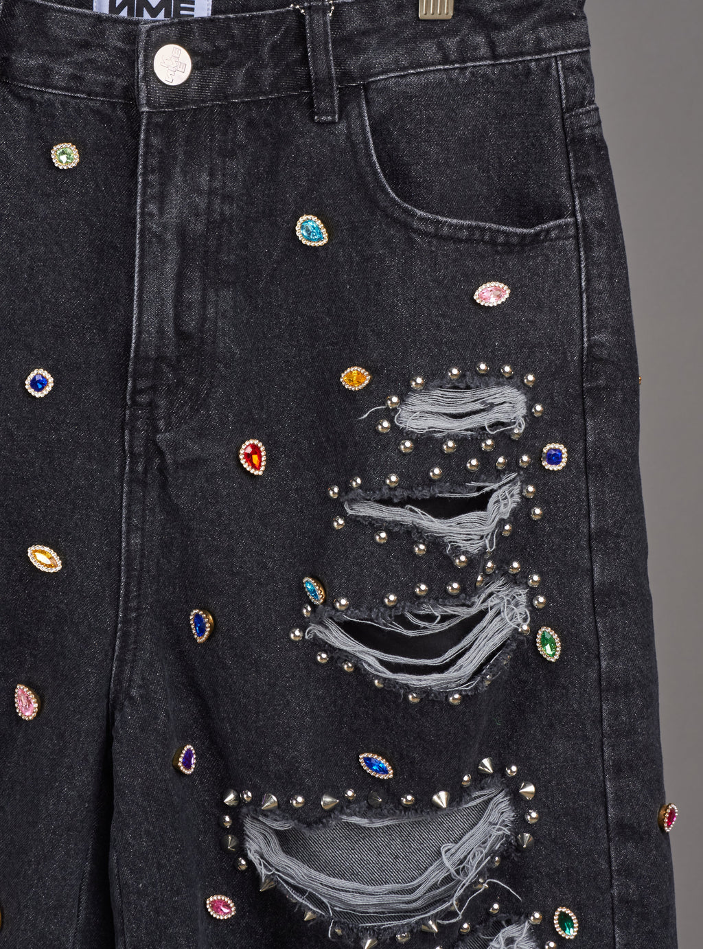 NME Shorts - Larry - Dark Grey - 002