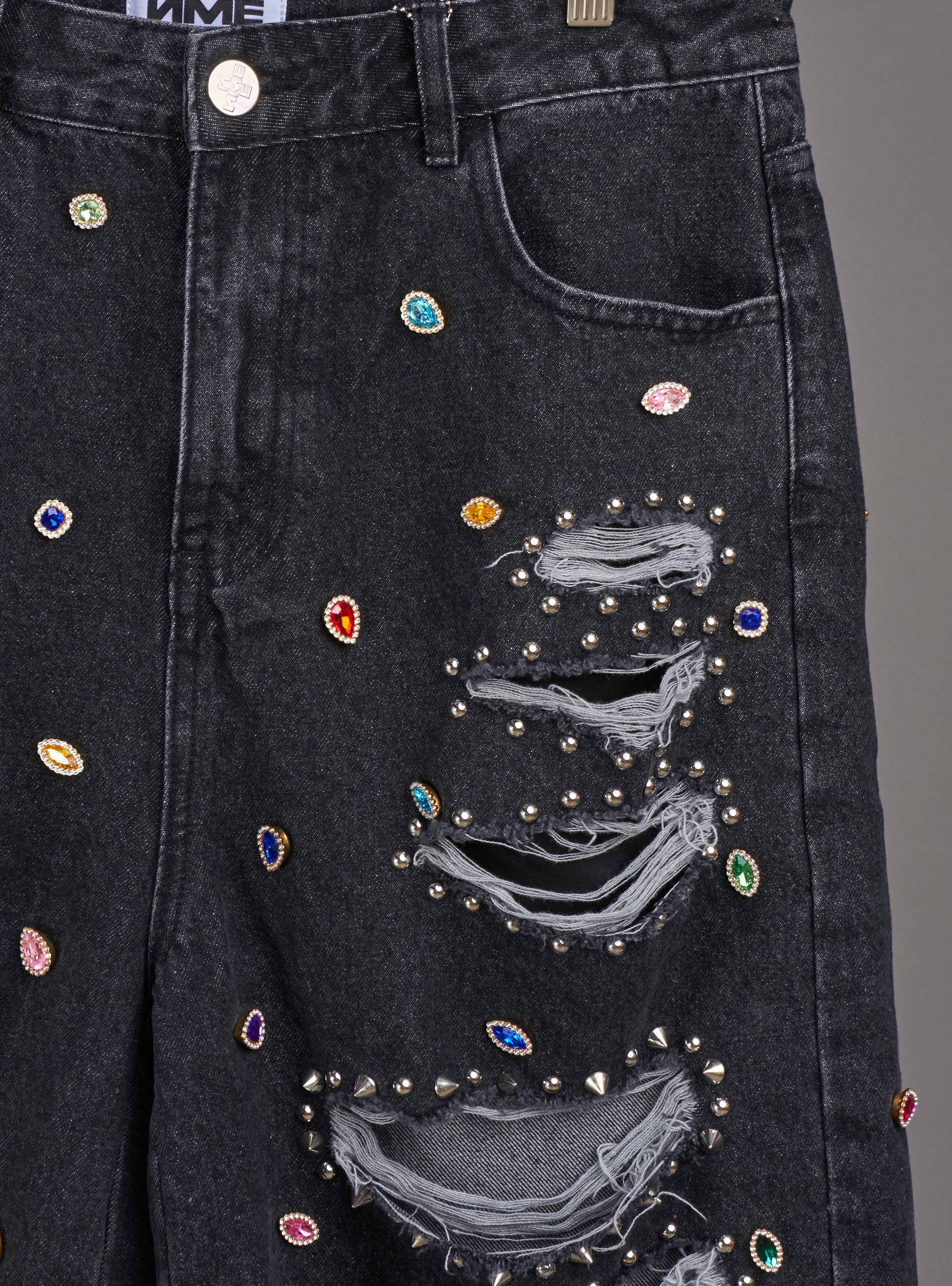 NME Shorts - Larry - Dark Grey - 002