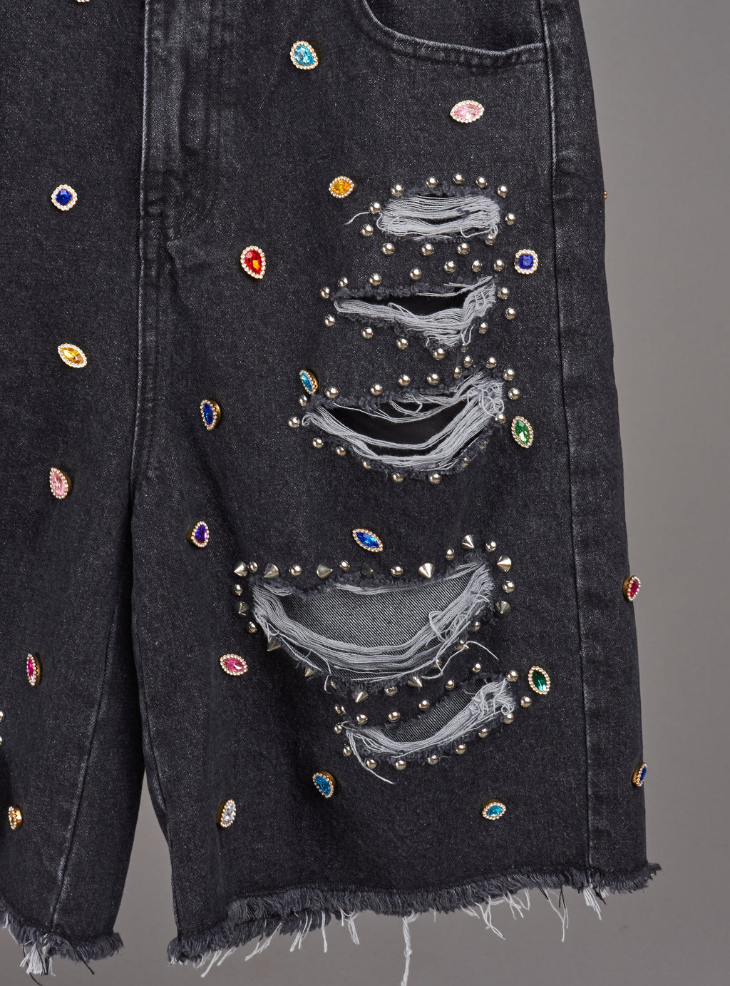 NME Shorts - Larry - Dark Grey - 002