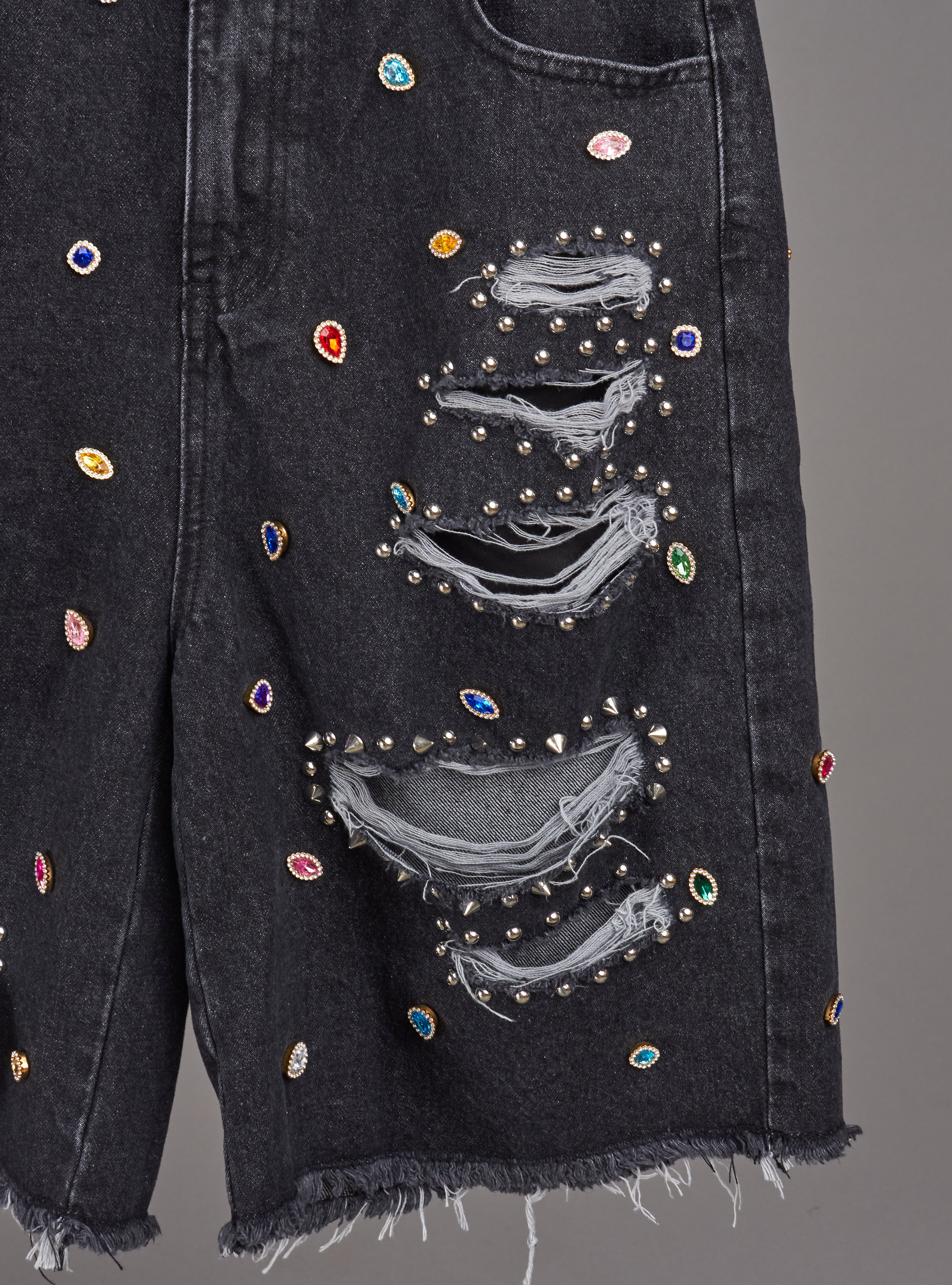 NME Shorts - Larry - Dark Grey - 002