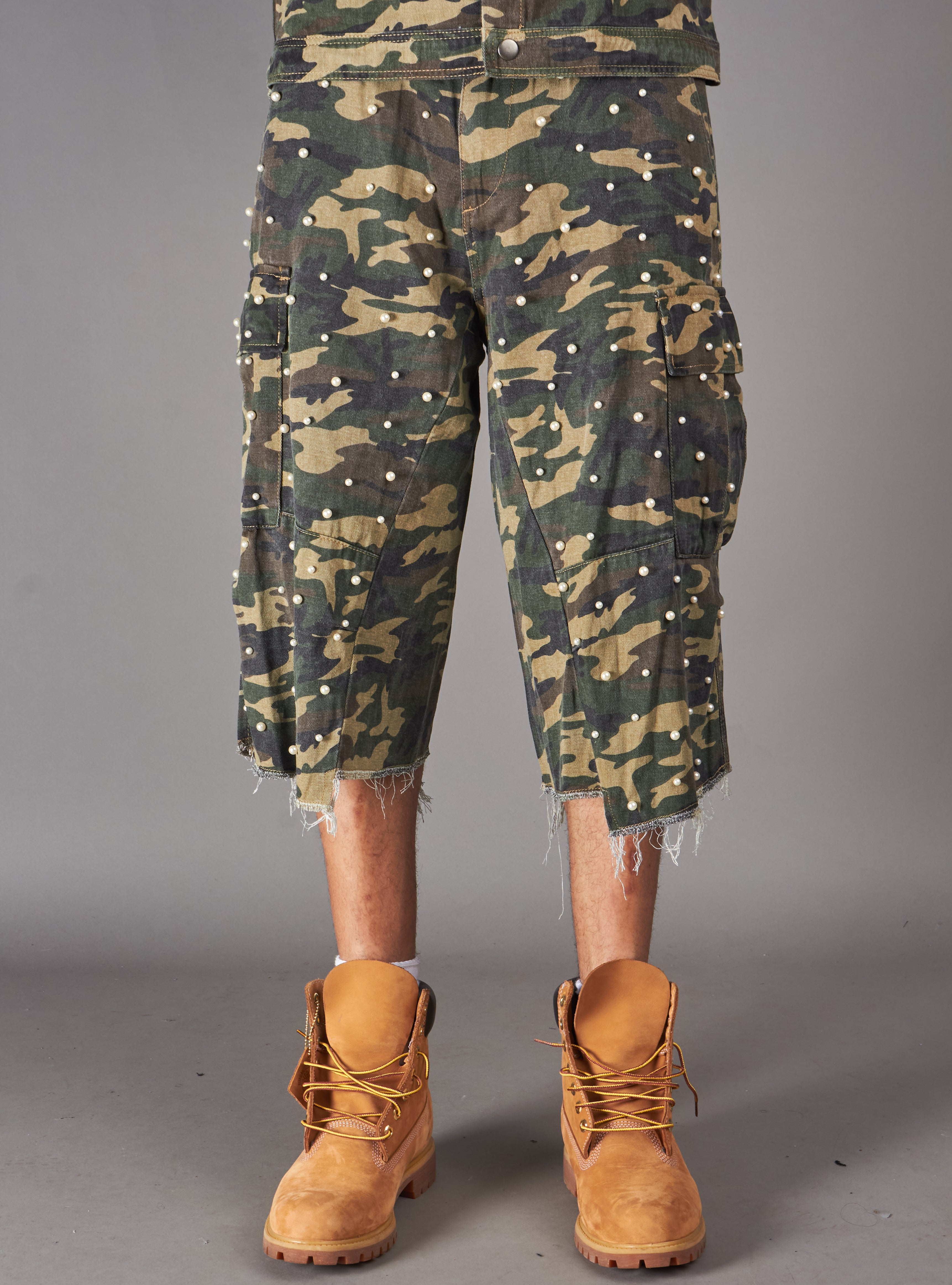 Politics Shorts - Beavis - Green Khaki Camo - 356