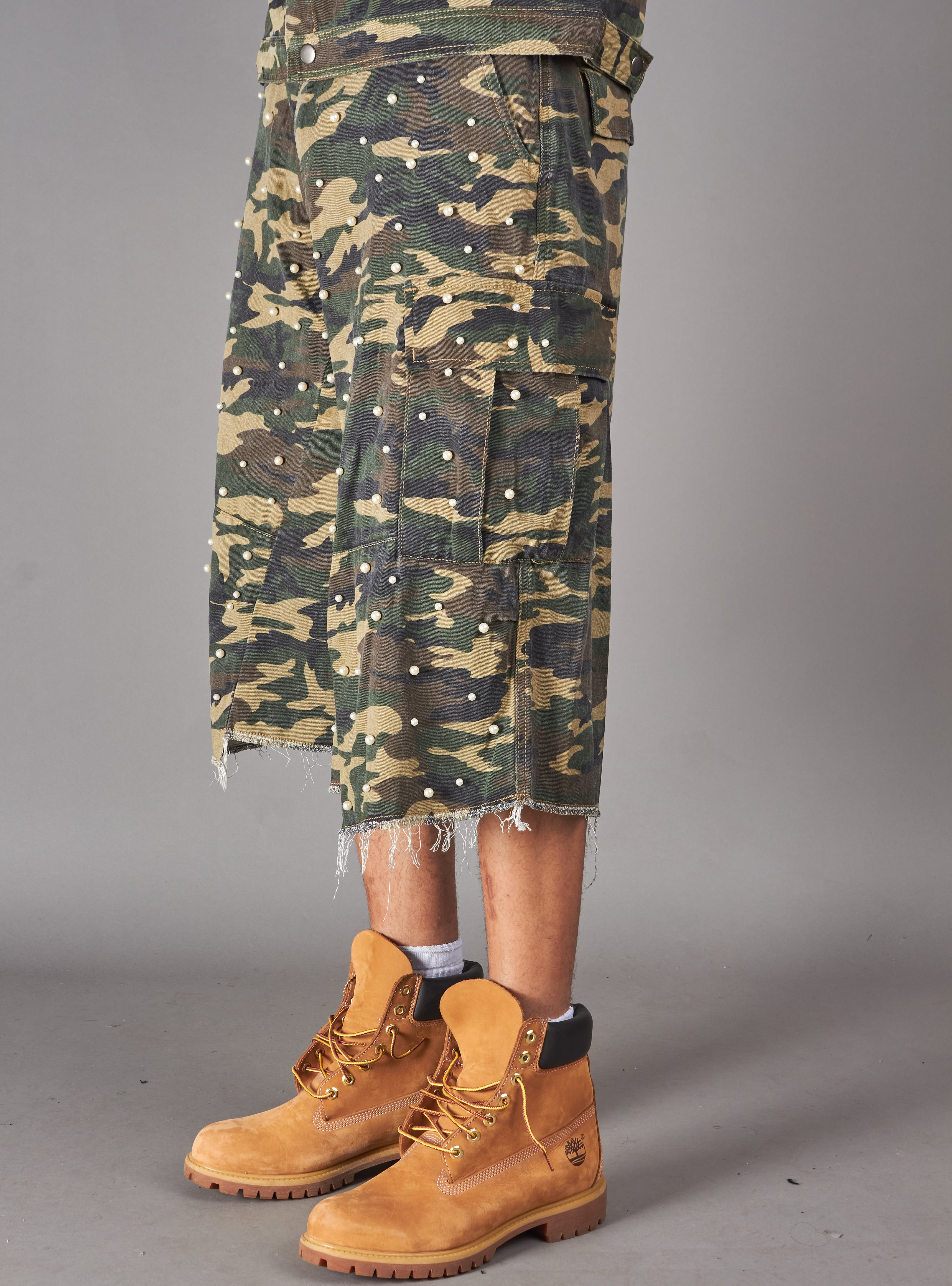 Politics Shorts - Beavis - Green Khaki Camo - 356