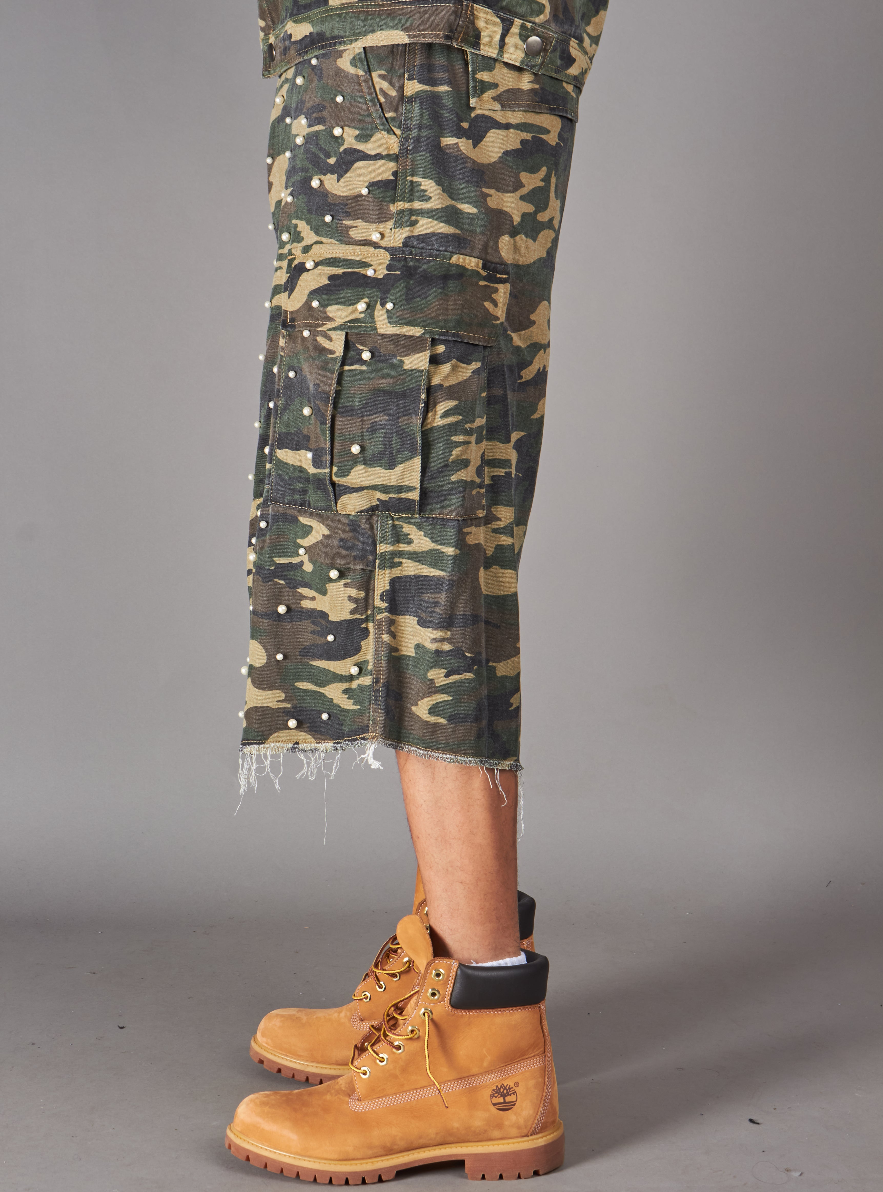 Politics Shorts - Beavis - Green Khaki Camo - 356