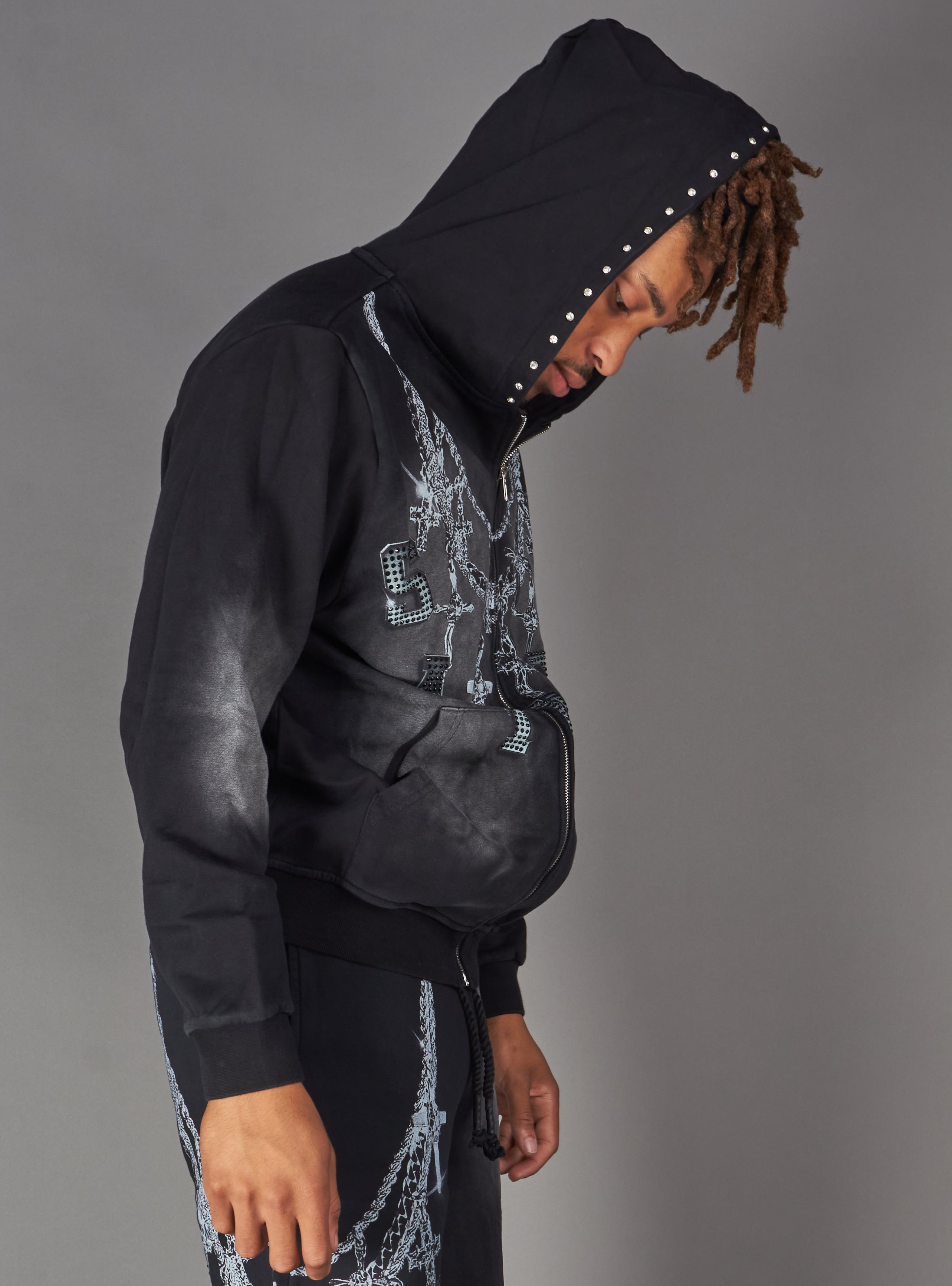 Politics Hoodie - Jarek - Black - 237