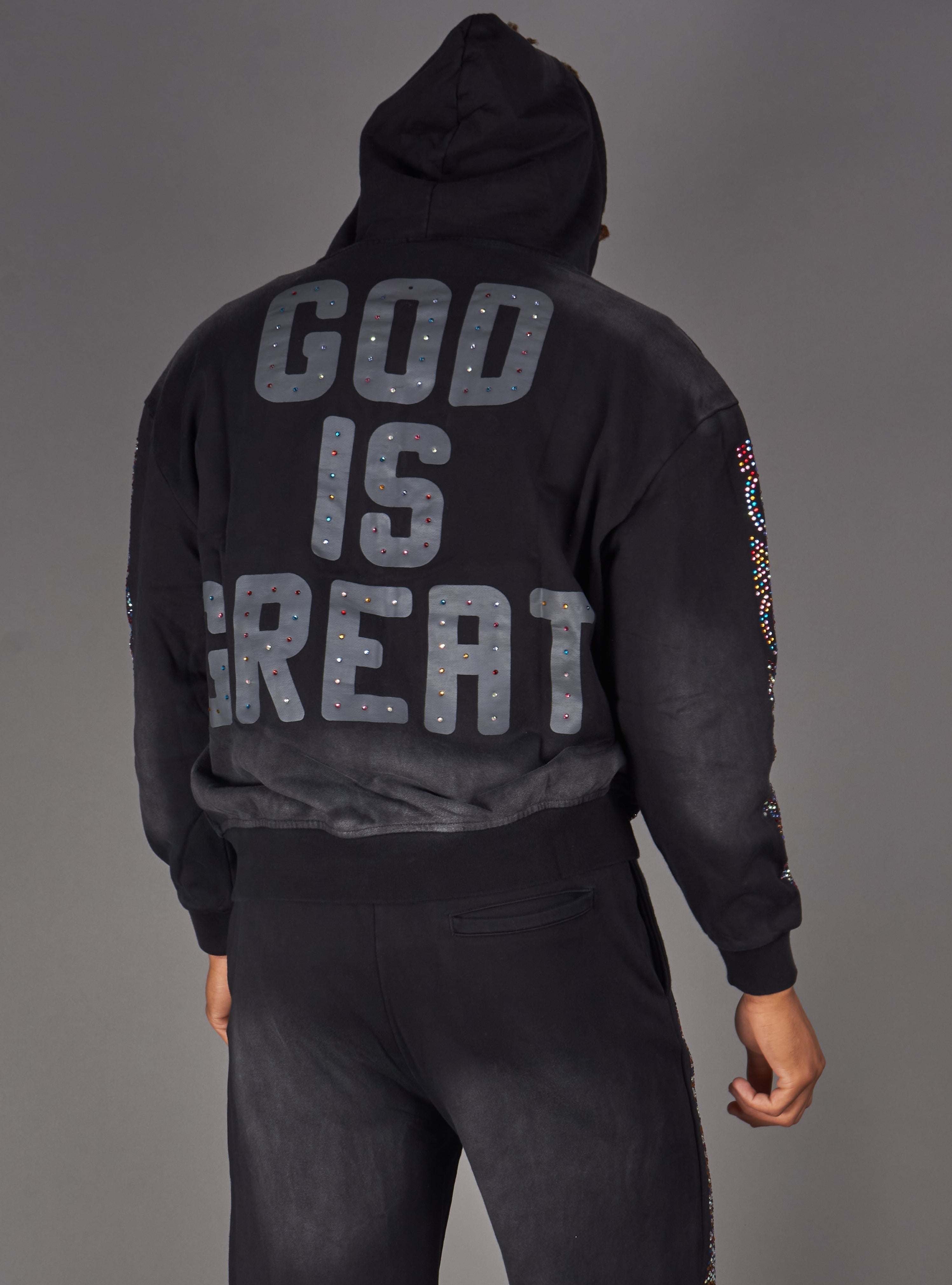 Politics Hoodie - Solis - Black - 564