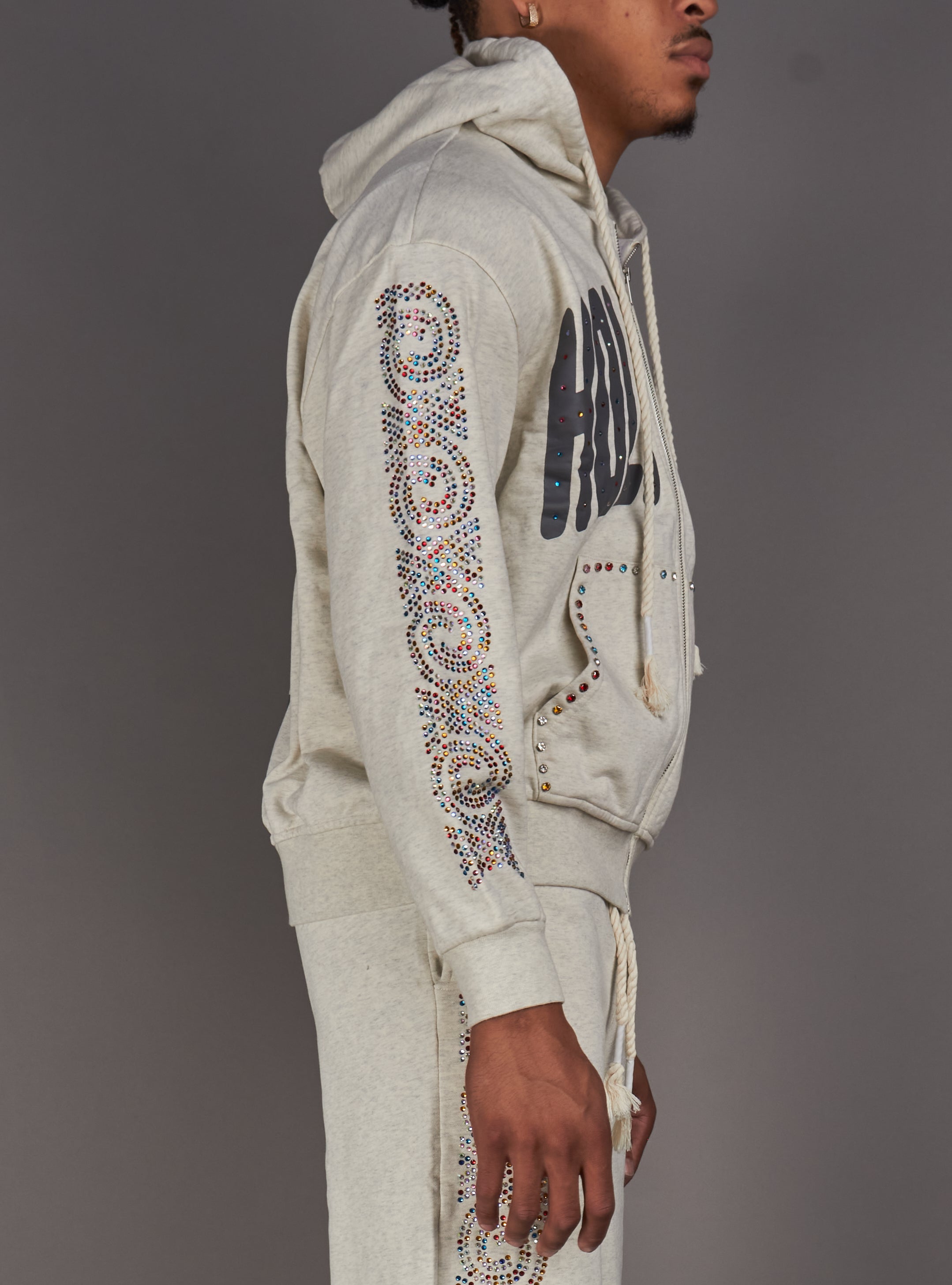 Politics Hoodie - Solis - Grey - 574