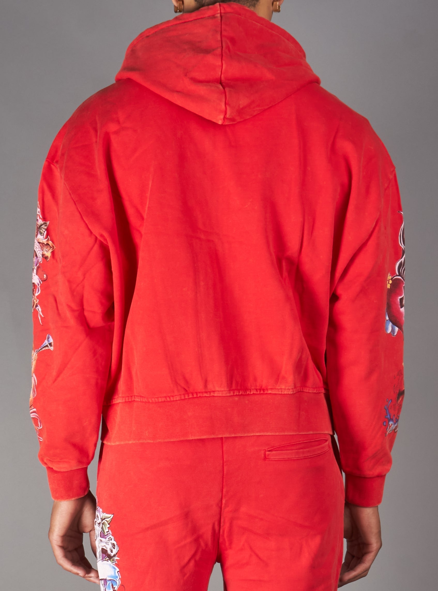 Politics Hoodie - Nivin - Jujube Red - 339