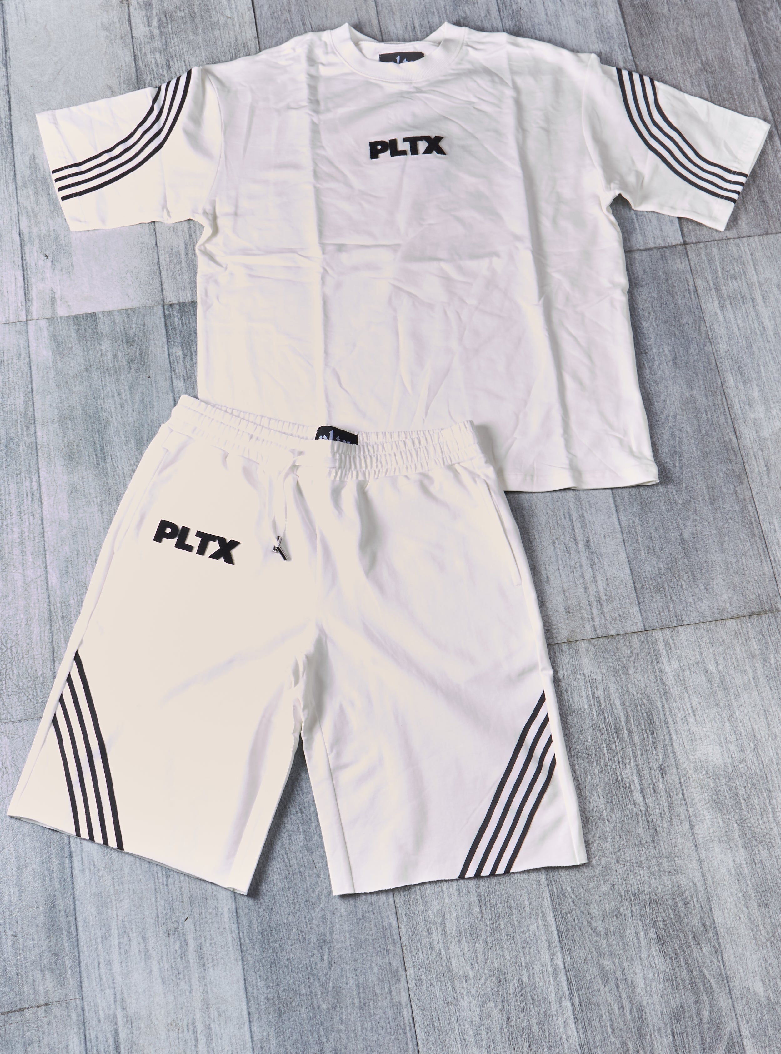 Politics Short Set - Wisp - White - 103