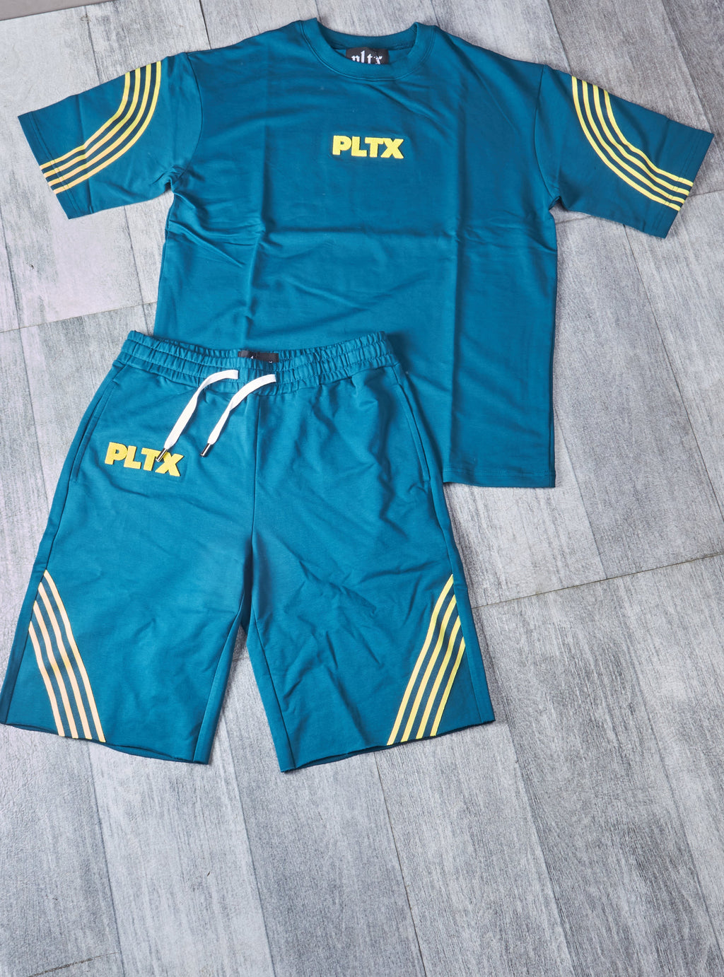 Politics Short Set - Wisp - Teal - 703