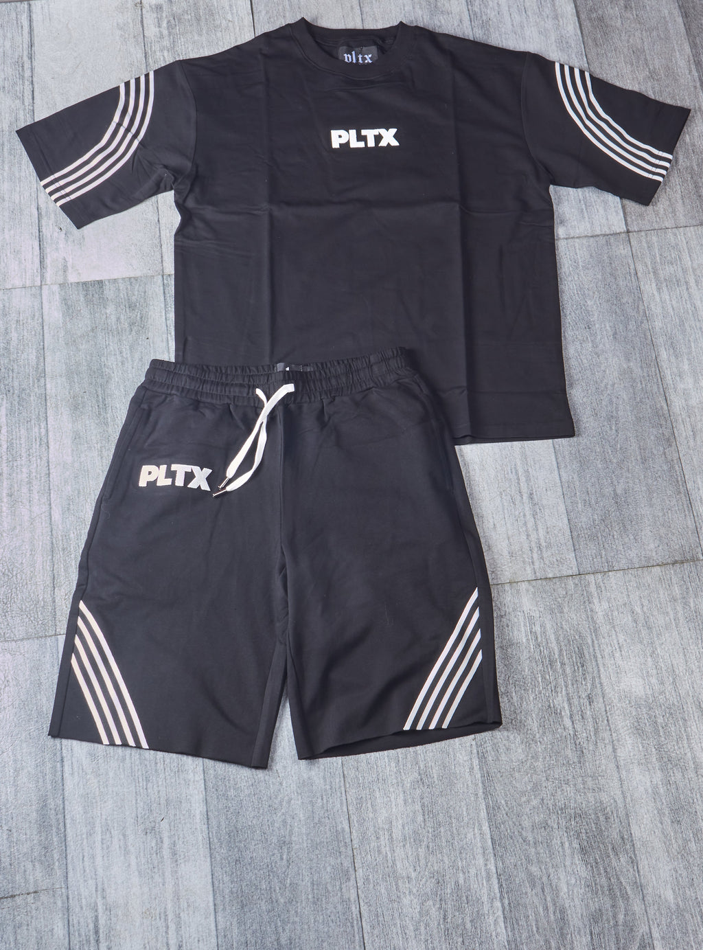 Politics Short Set - Wisp - Black - 205