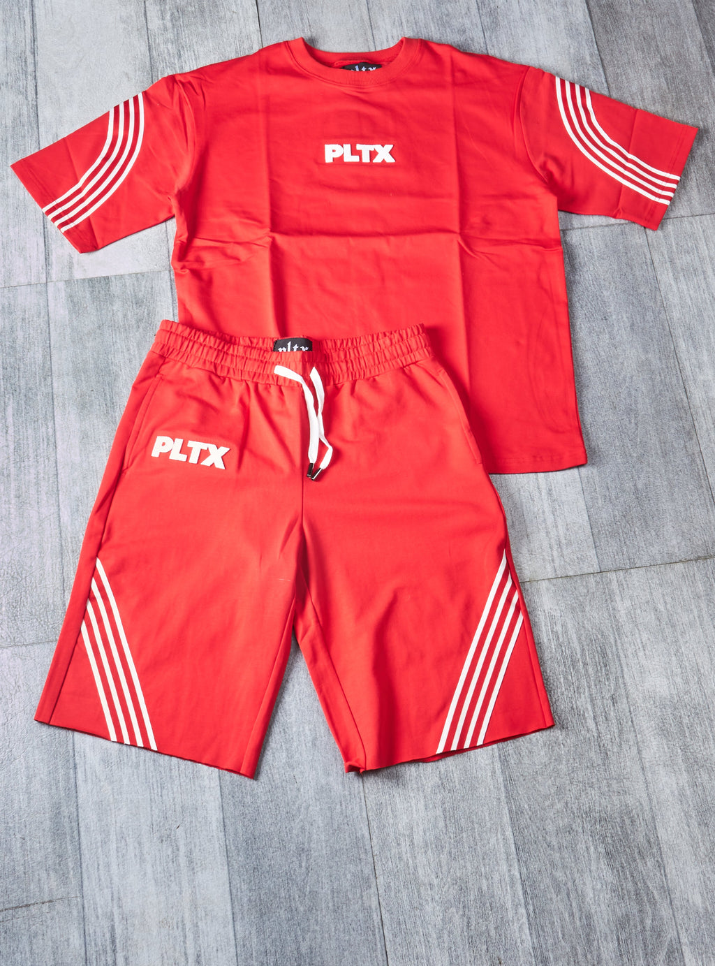 Politics Short Set - Wisp - Red - 403