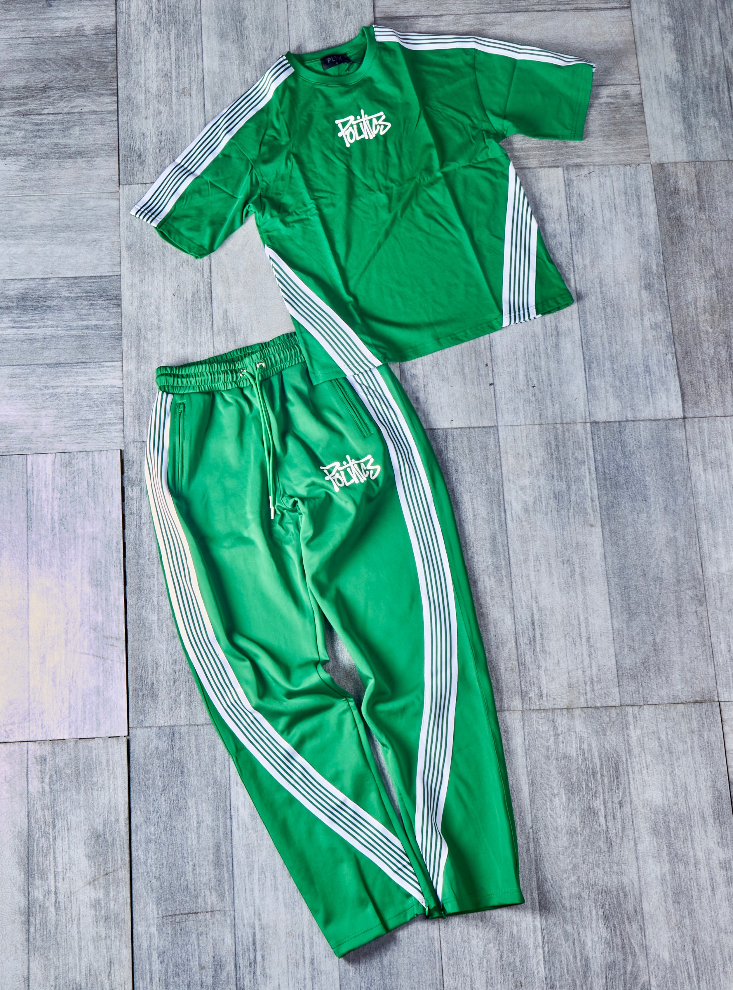 Politics - Track Set - Wisp - Green & White