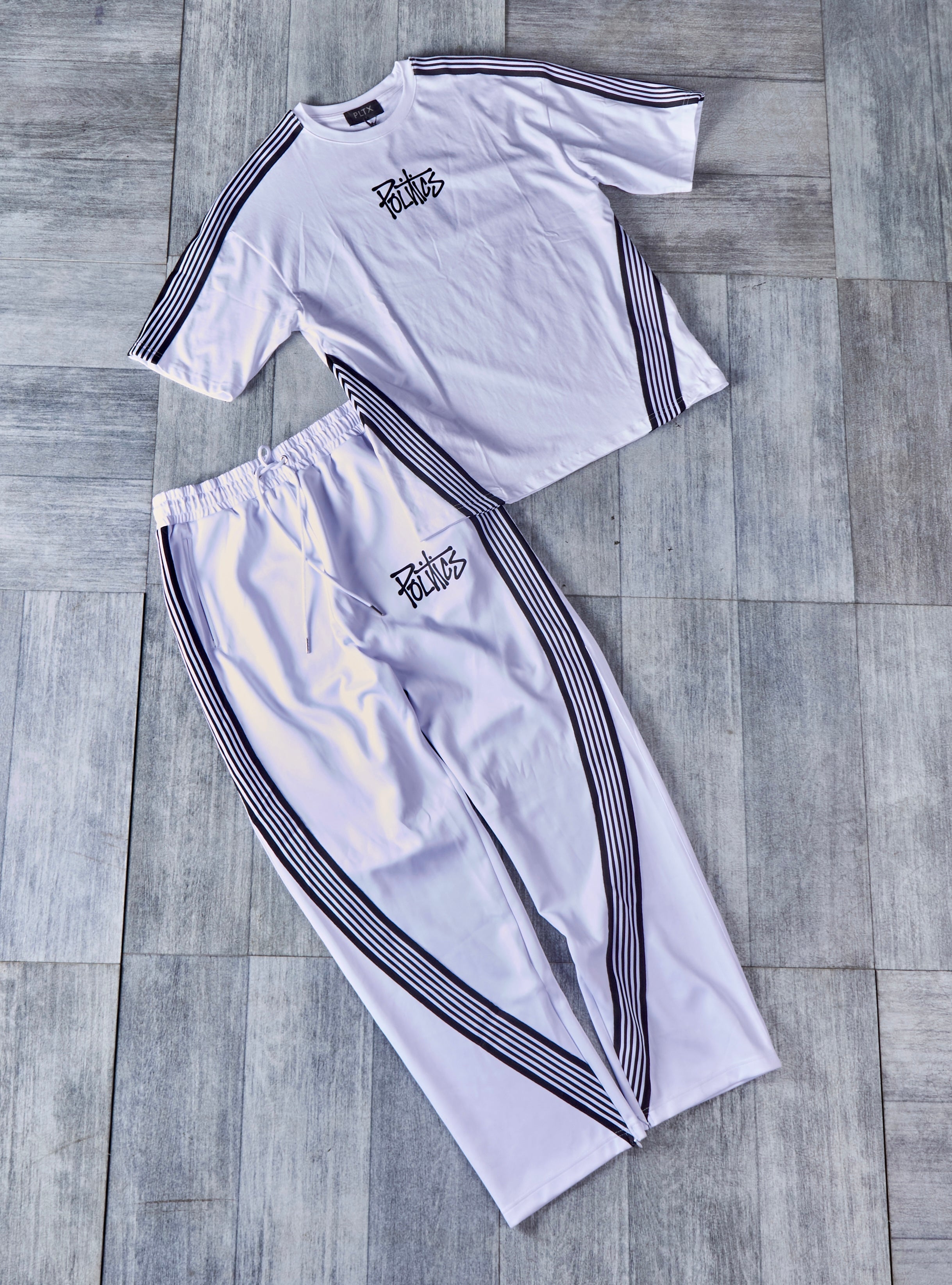 Politics - Track Set - Wisp - White & Black