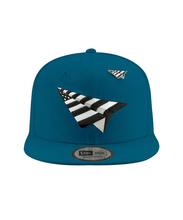 Paper Plane Hat - Shark Teal - 101238