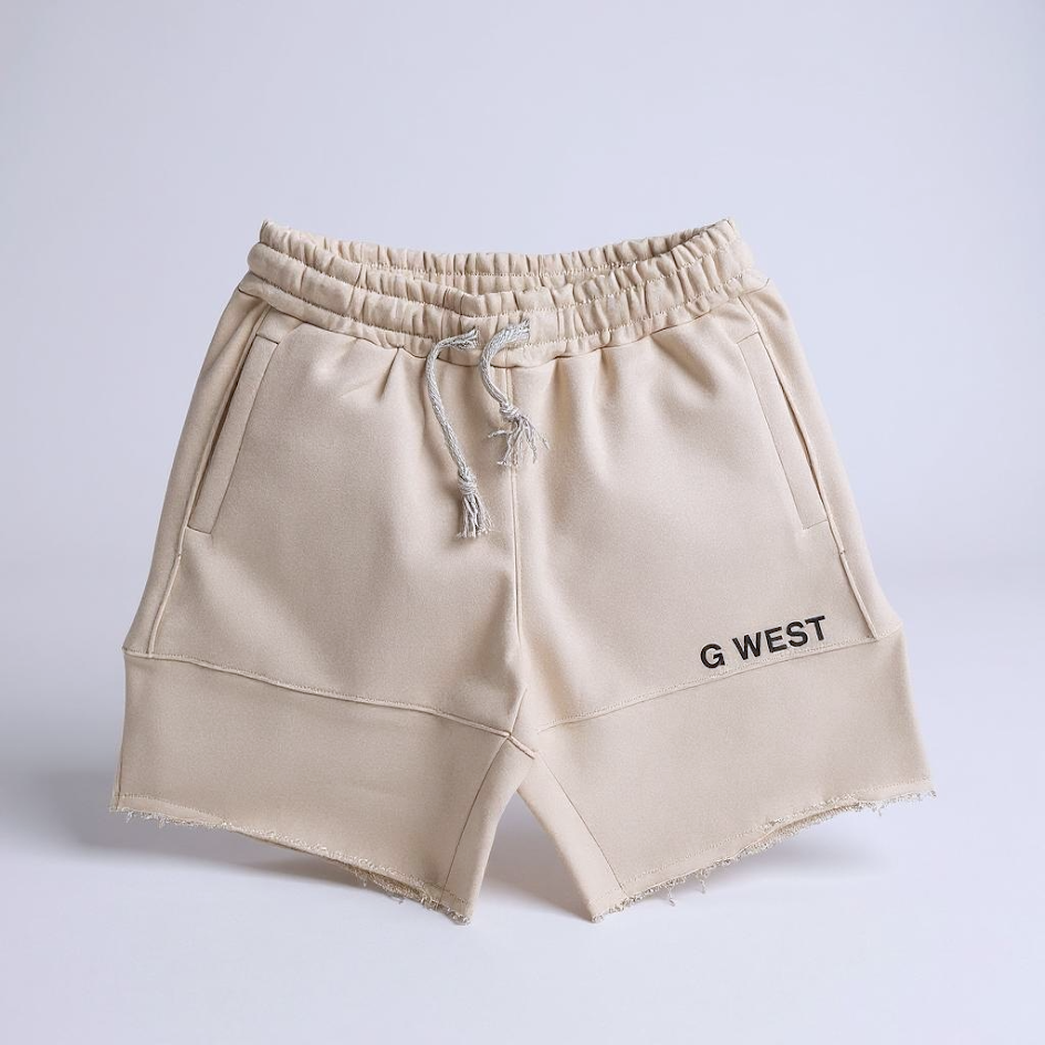 G West Shorts - Rich For Myself - Grey Violet - APCSLSET9304