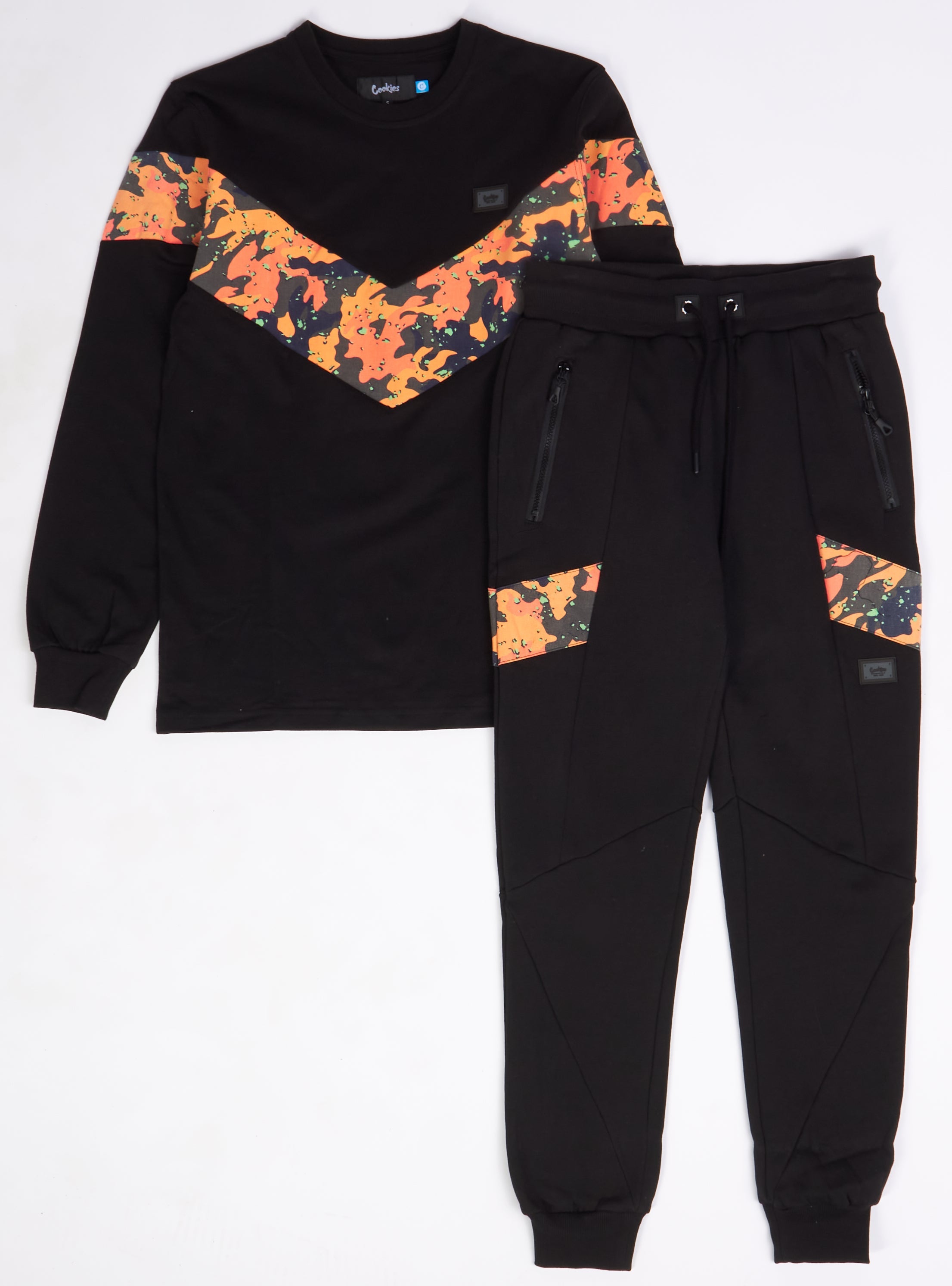 Cookies Sweatsuit - Mendocino Crew - Black - 1555K5524